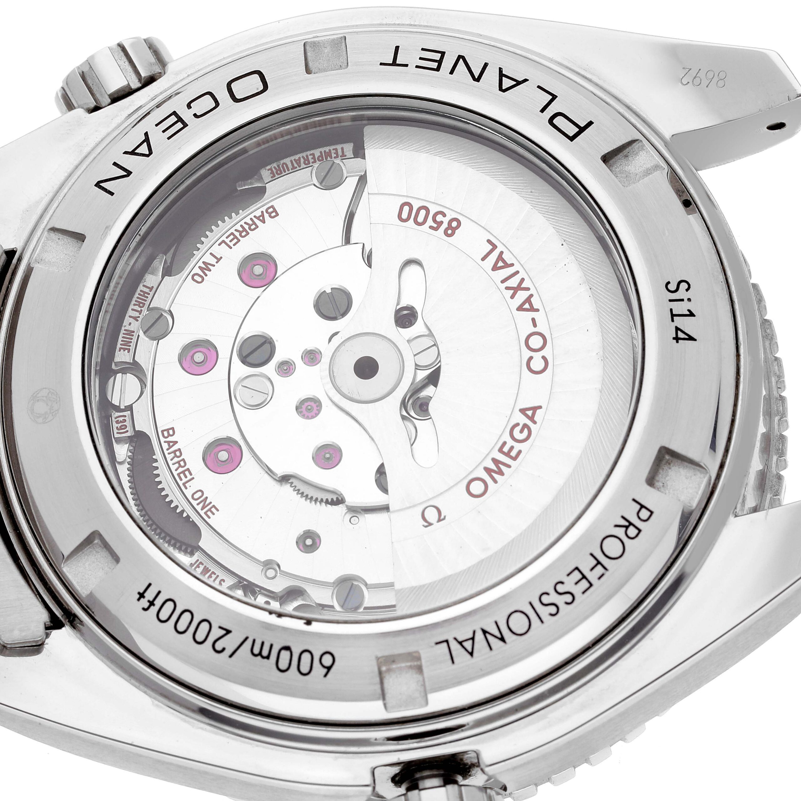 Omega Seamaster Planet Ocean 600M Steel Mens Watch 232.30.46.21.01.001 Box Card