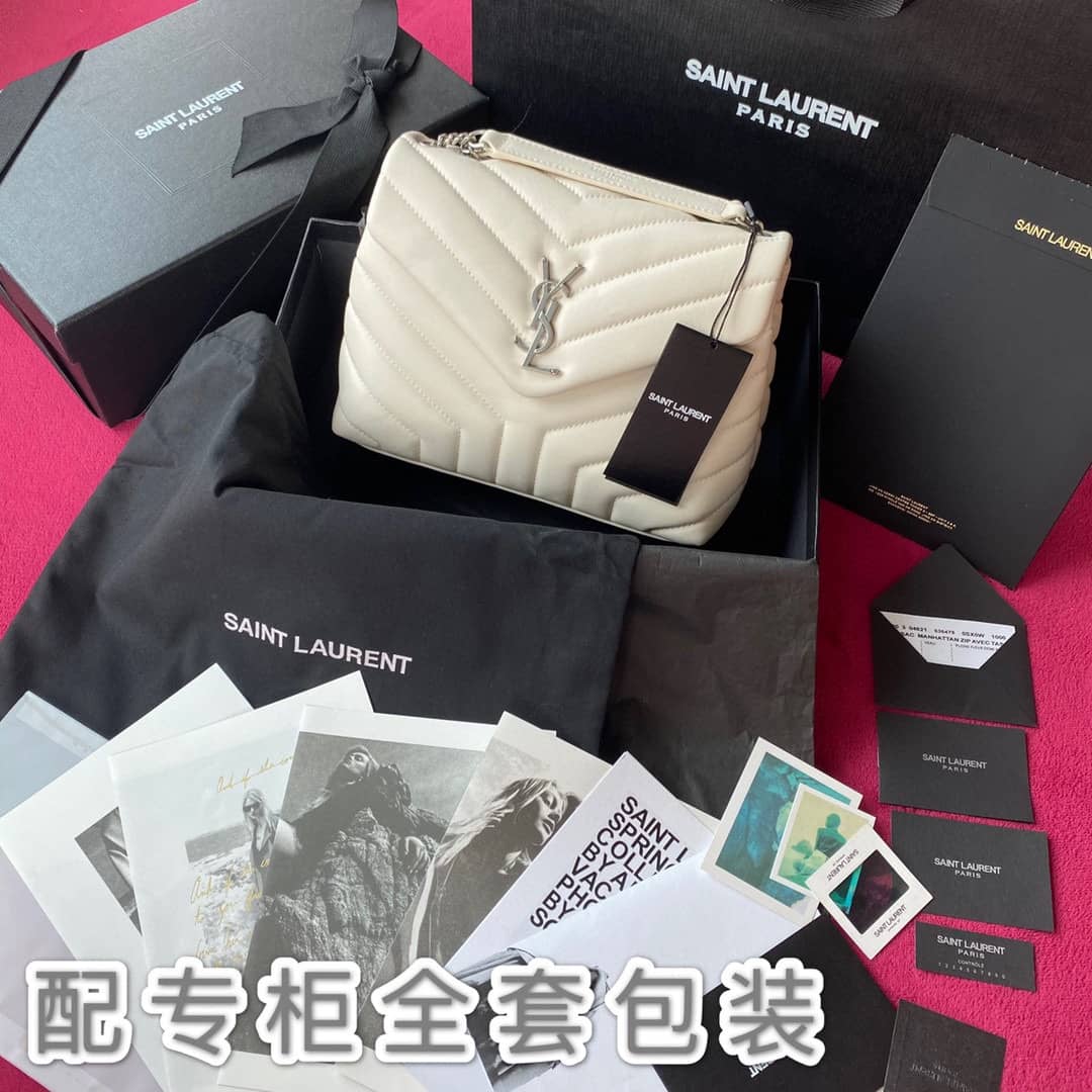 Saint Laurent Bag Dupe Loulou Small Quilted “Y” Leather Replica Bag