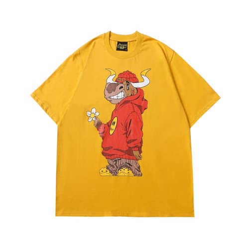 Drew Bull T-shirt Yellow