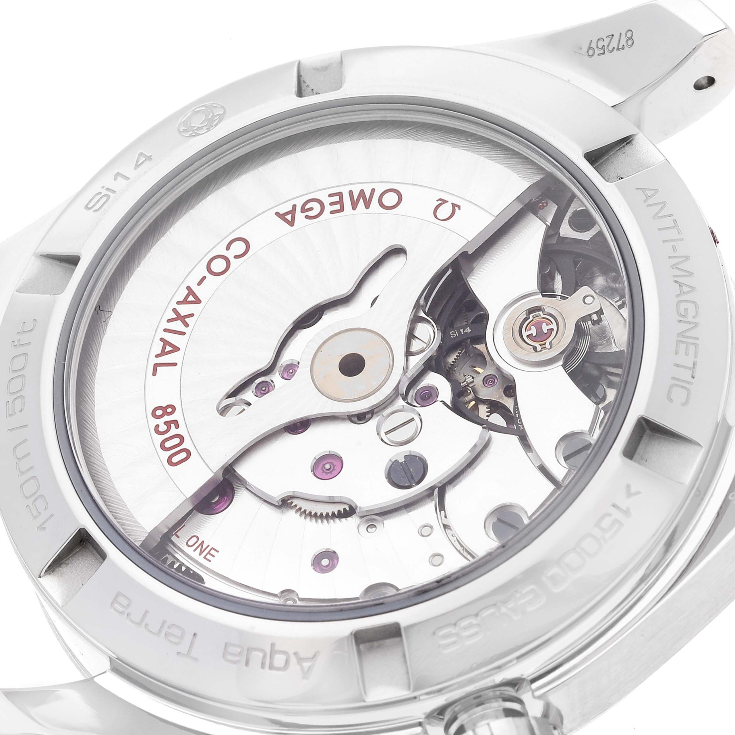 Omega Aqua Terra Steel Mother of Pearl Diamond Mens Watch 231.10.39.21.55.002 Box Card