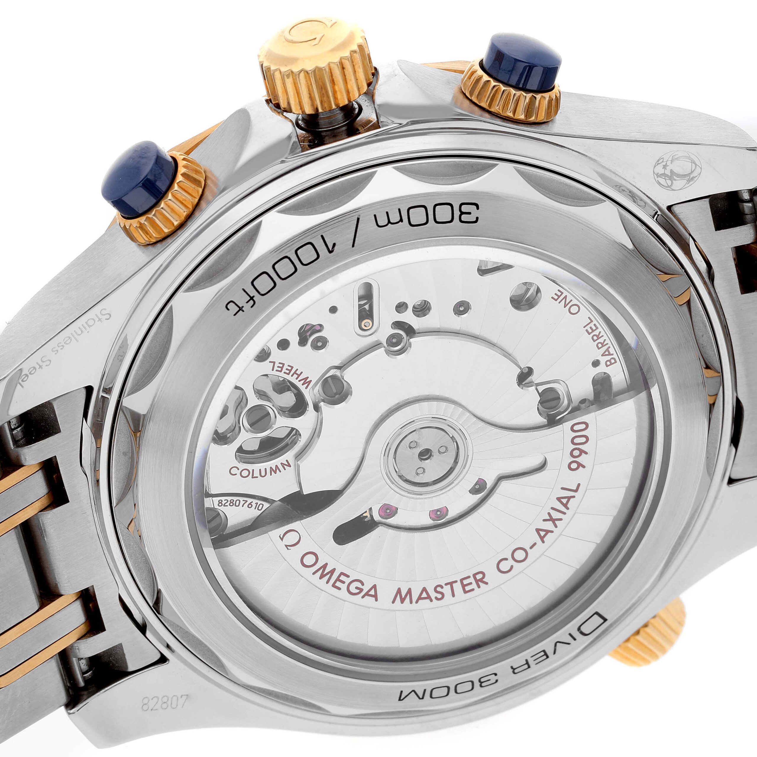 Omega Seamaster Diver Master Chronometer Watch 210.20.44.51.03.001 Box Card