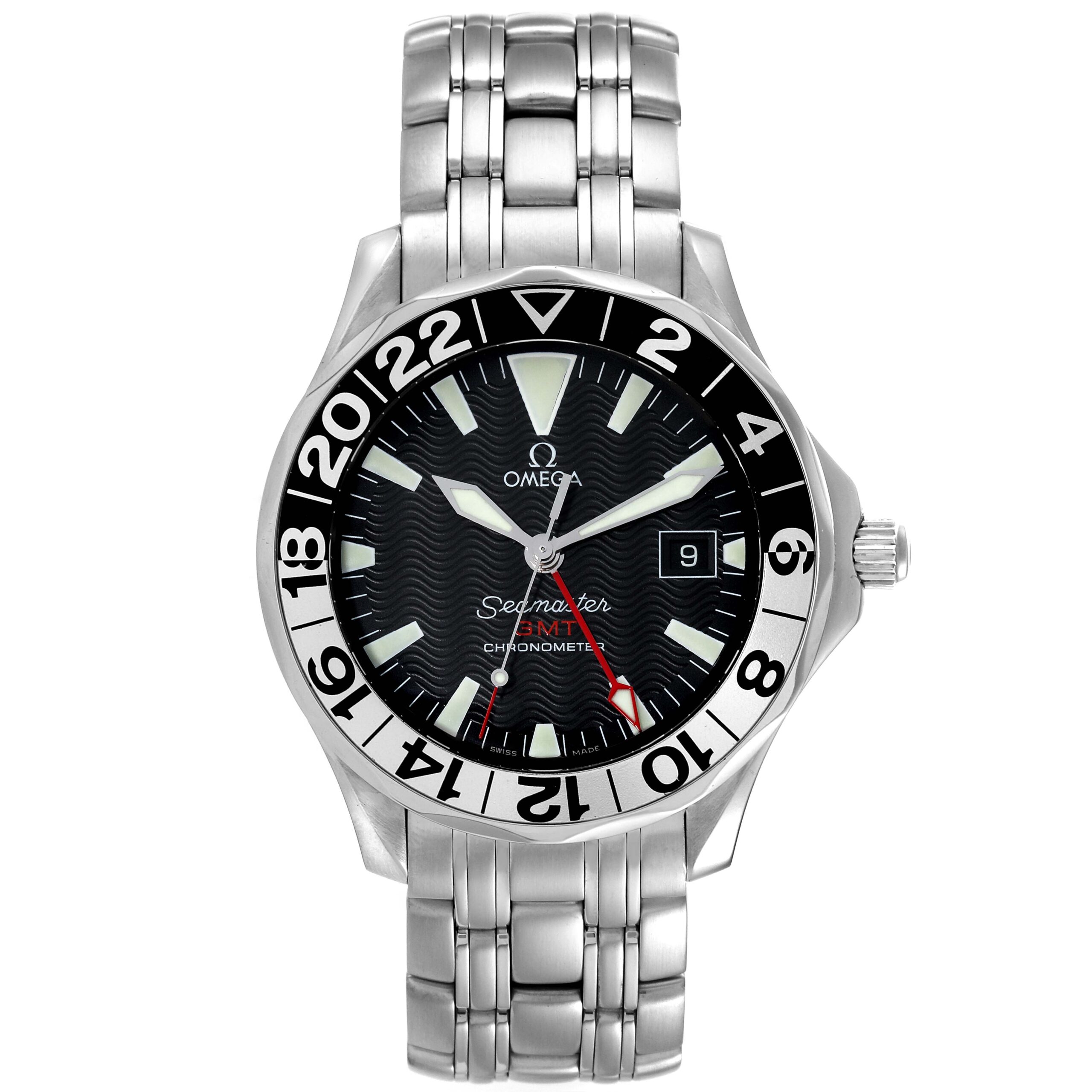 Omega Seamaster GMT 50th Anniversary Steel Mens Watch 2234.50.00