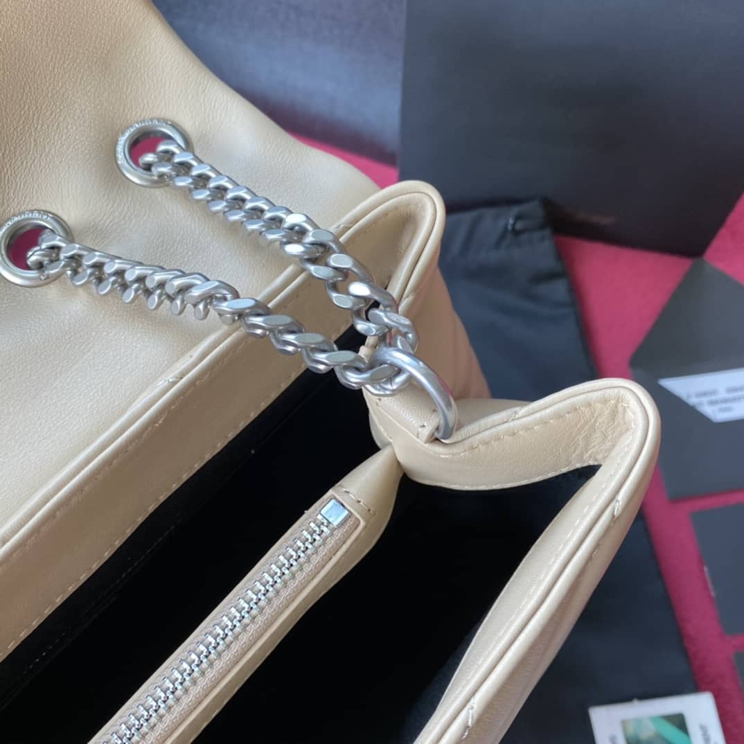 YSL Loulou Medium Quilted “Y” Leather Replica Bag