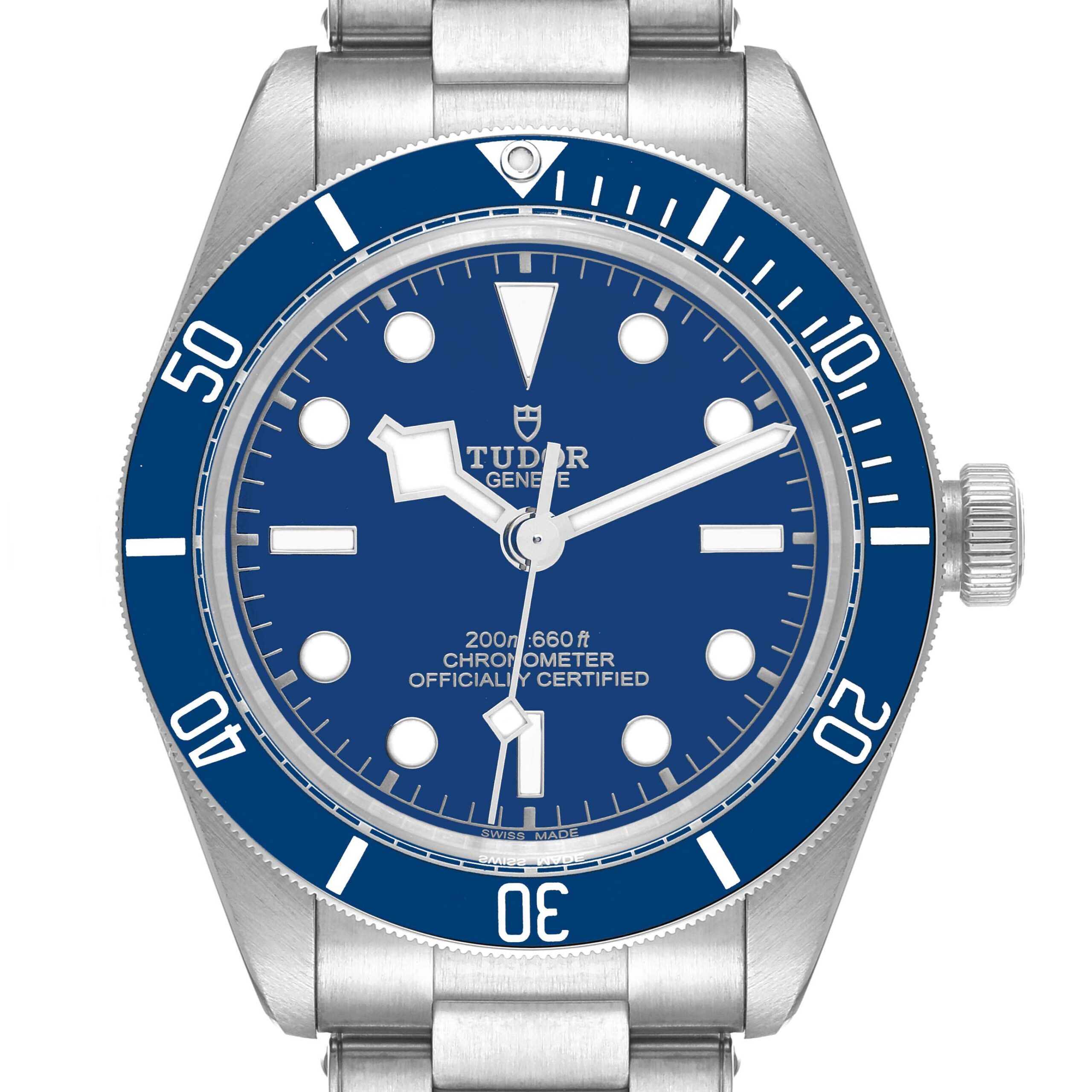 Tudor Black Bay Fifty Eight Blue Dial Bezel Steel Mens Watch 79030