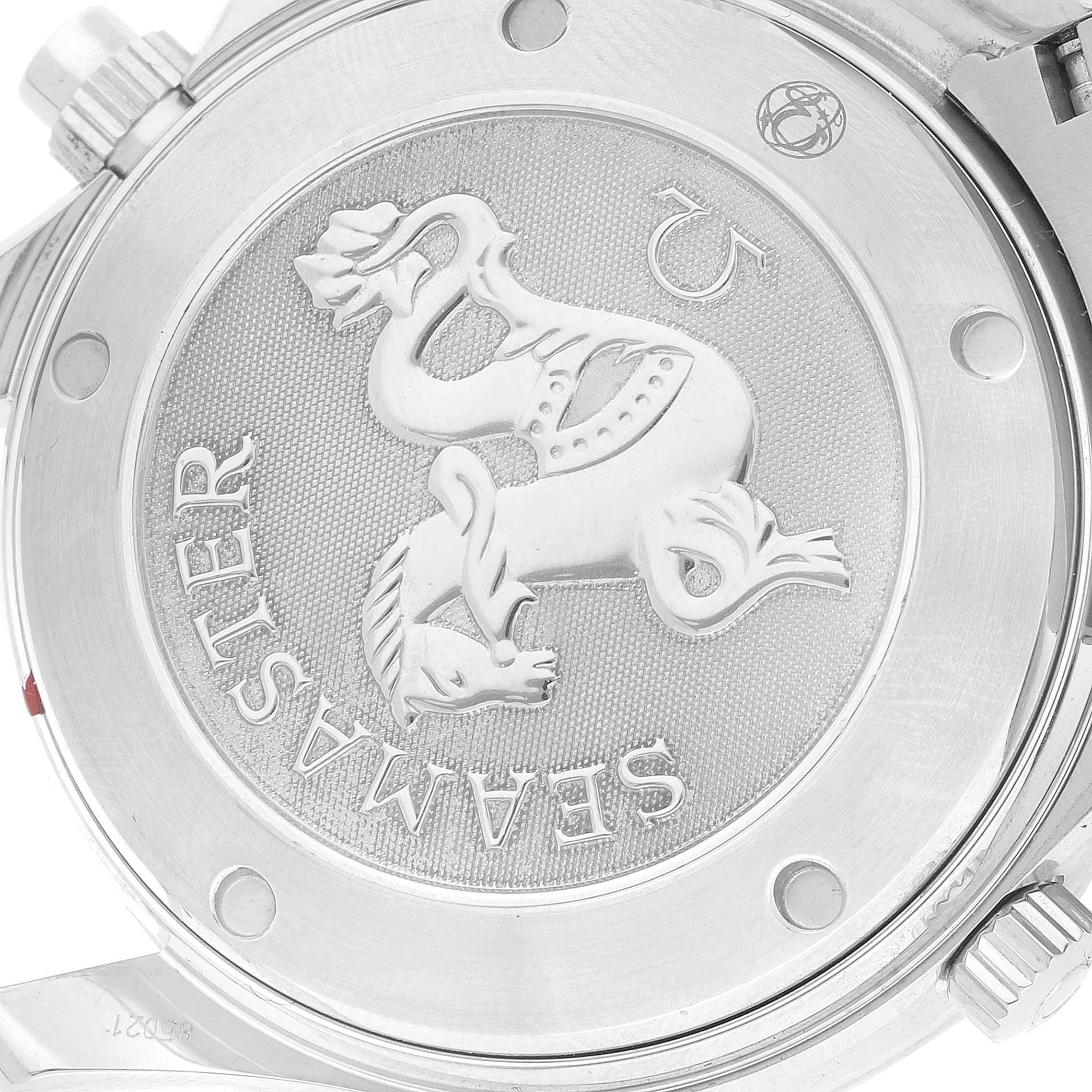 Omega Seamaster Chronograph Black Dial Watch 213.30.42.40.01.001 Box Card