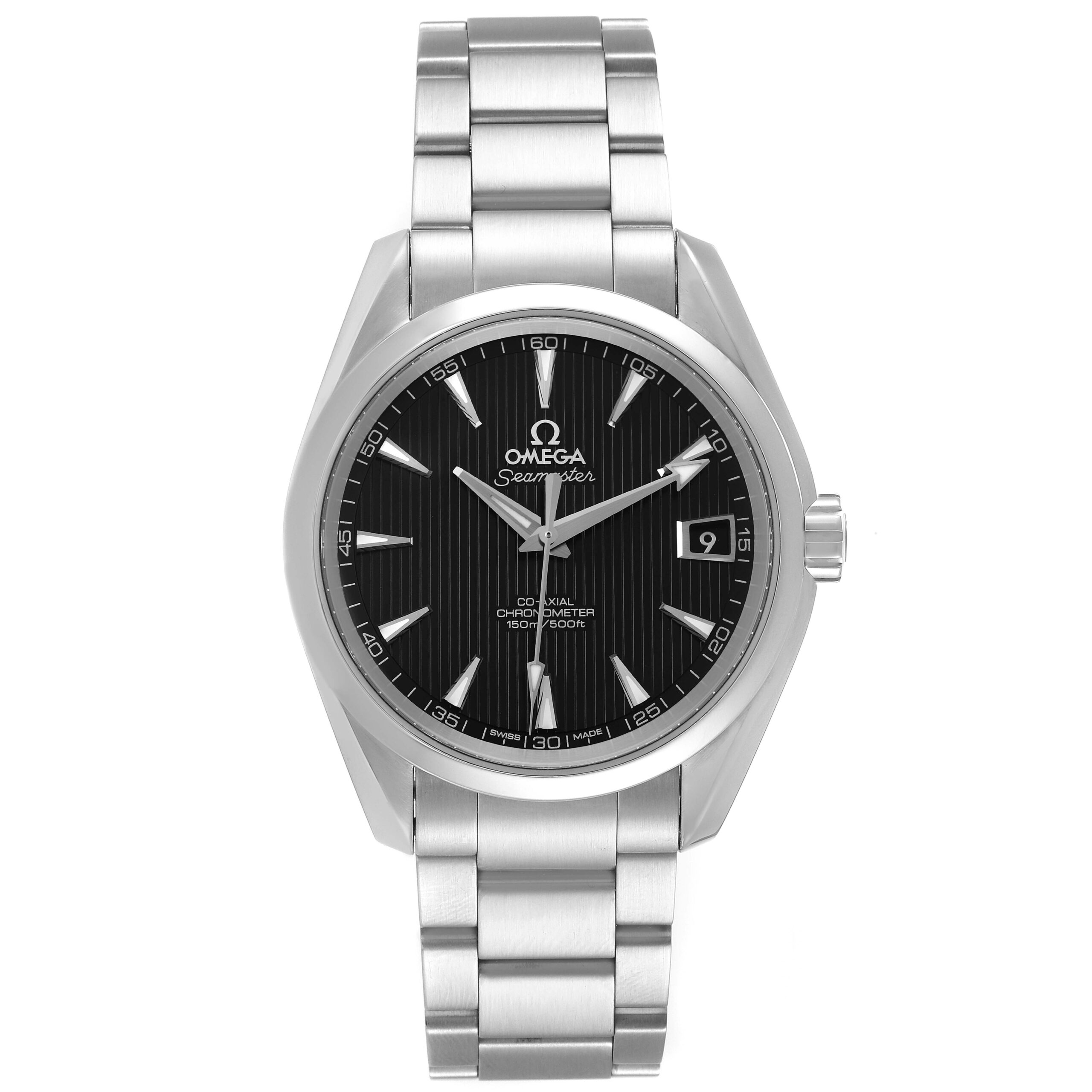 Omega Seamaster Aqua Terra Black Dial Steel Mens Watch 231.10.39.21.01.002