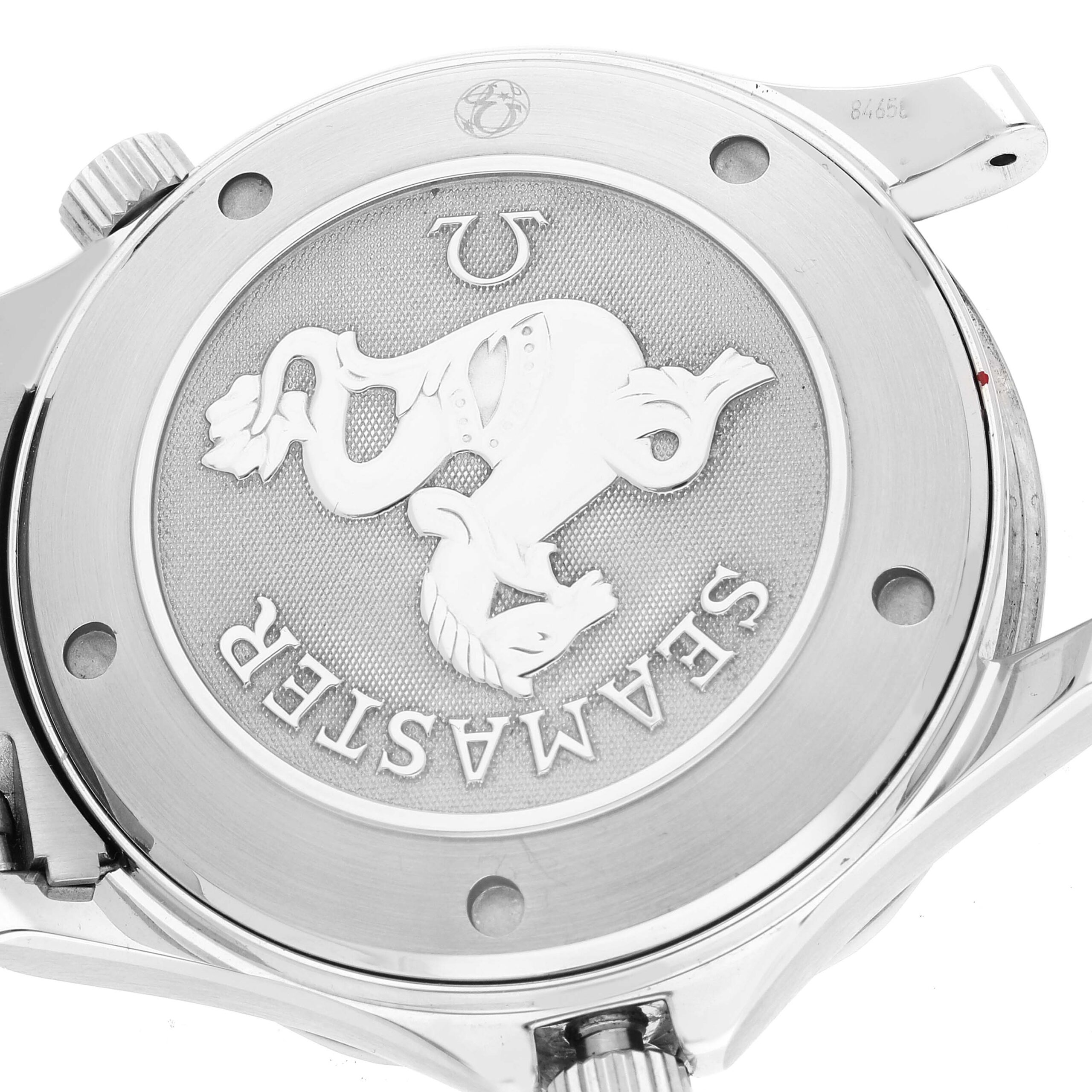 Omega Seamaster Black Dial Steel Mens Watch 212.30.41.20.01.002 Box Card