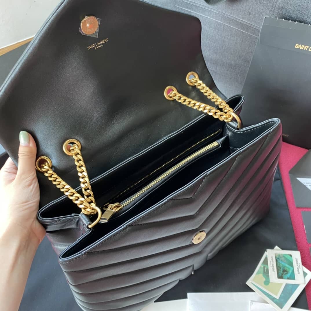 Saint Laurent Bag Dupe  Loulou Medium Quilted “Y” Leather Replica Bag