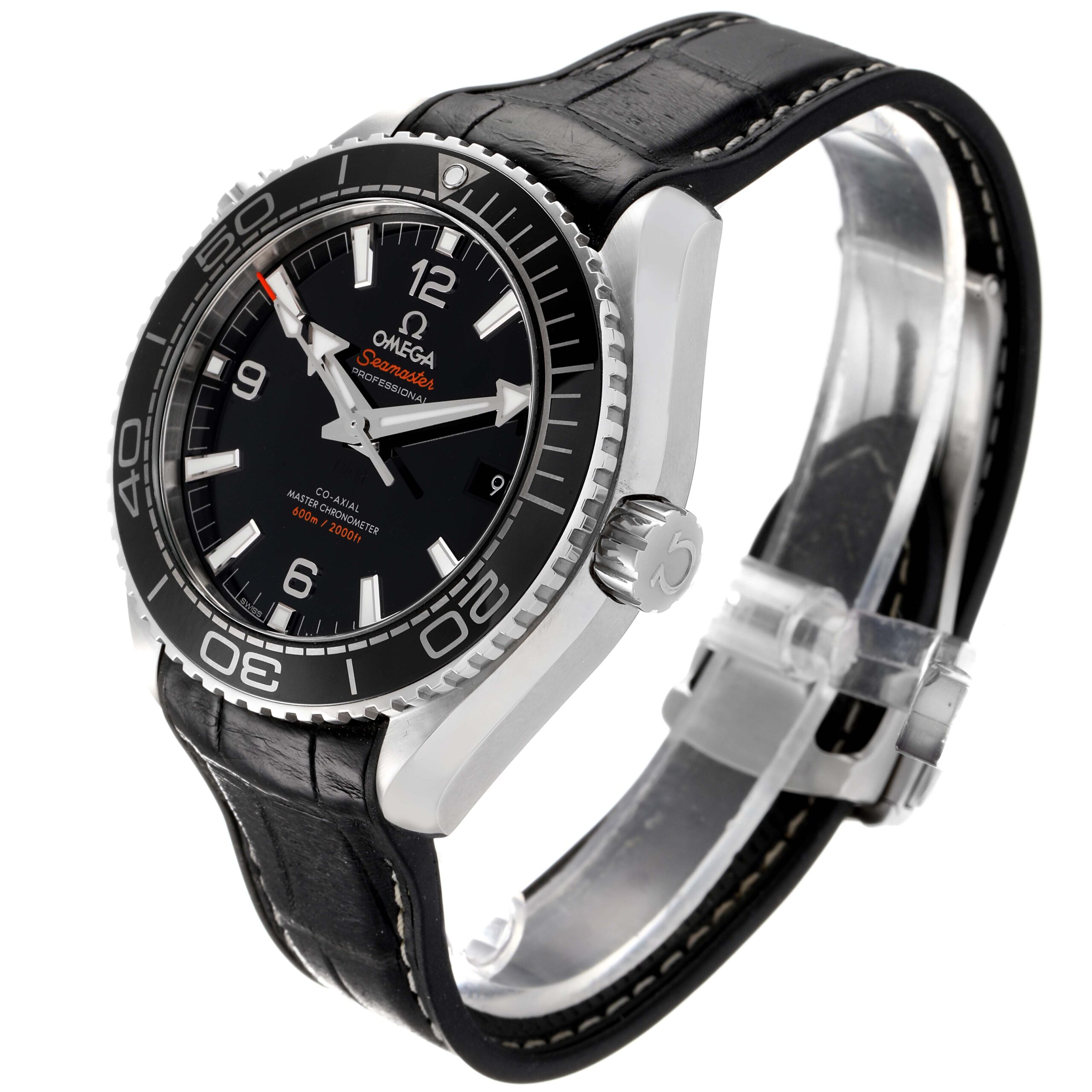 Omega Seamaster Planet Ocean 600m Mens Watch 215.33.44.21.01.001 Box Card