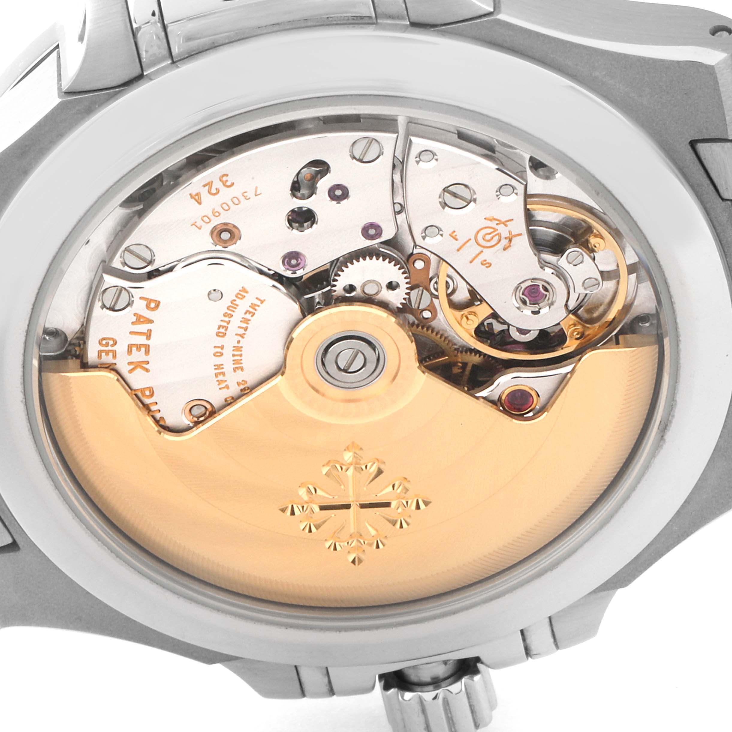 Patek Philippe Nautilus Silver Dial Steel Mens Watch 7118 Unworn