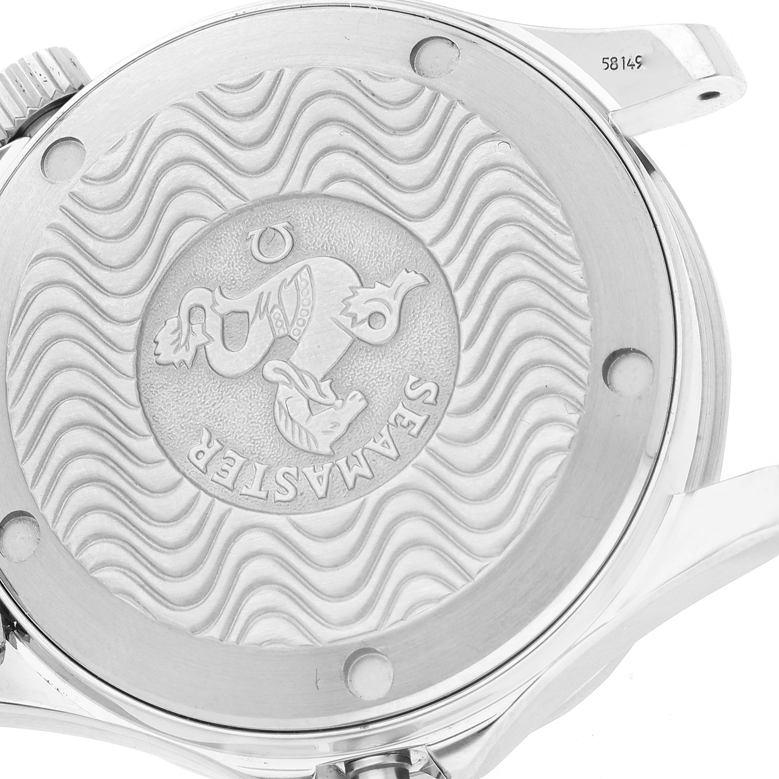 Omega Seamaster Diver 300M Quartz Midsize Black Dial Mens Watch 2262.50.00