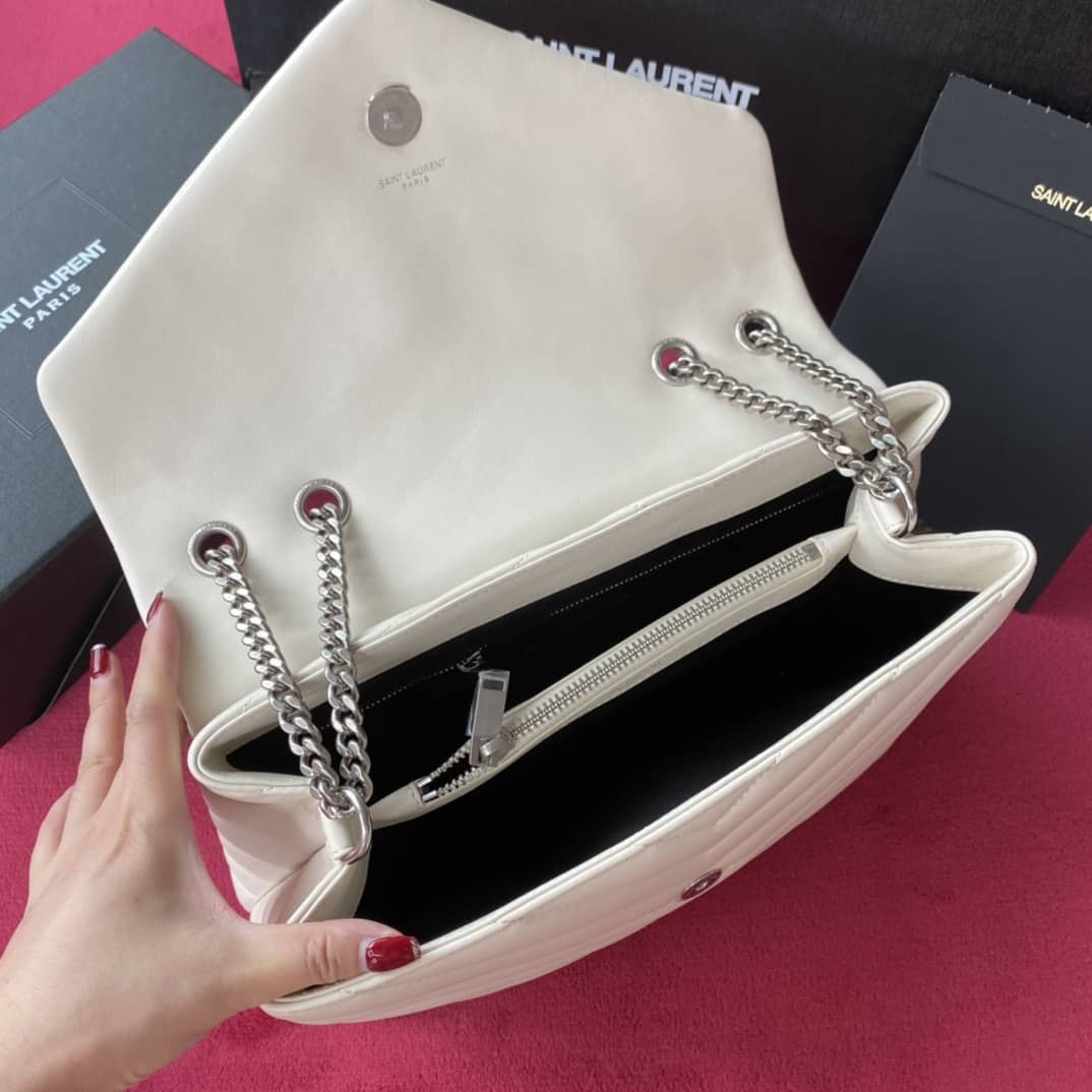 Saint Laurent Bag Dupe  Loulou Medium Quilted “Y” Leather Replica Bag