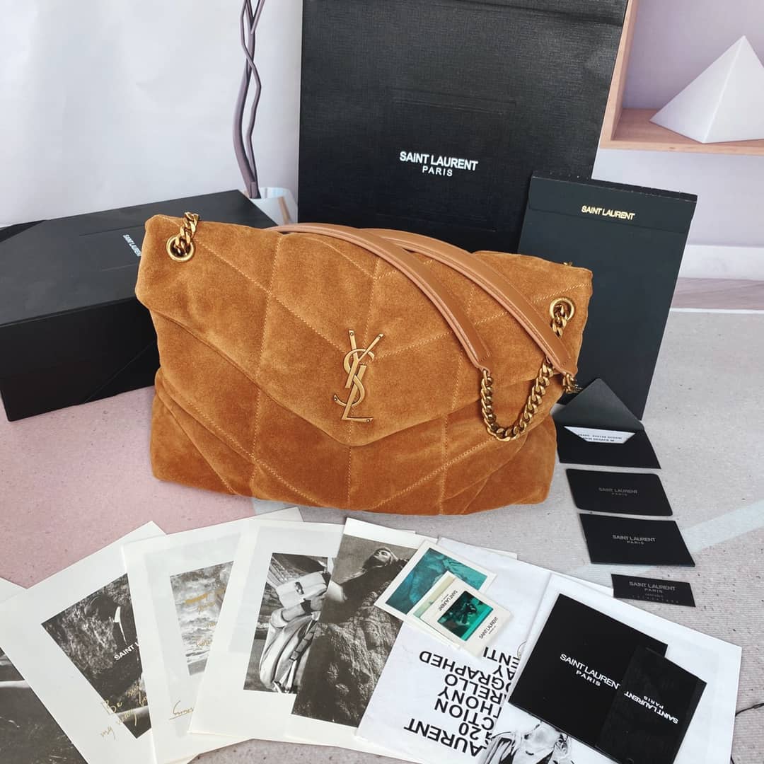 Saint Laurent Bag Dupe Loulou Puffer Bag Replica Satchel