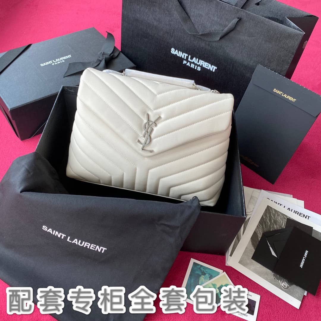 Saint Laurent Bag Dupe  Loulou Medium Quilted “Y” Leather Replica Bag