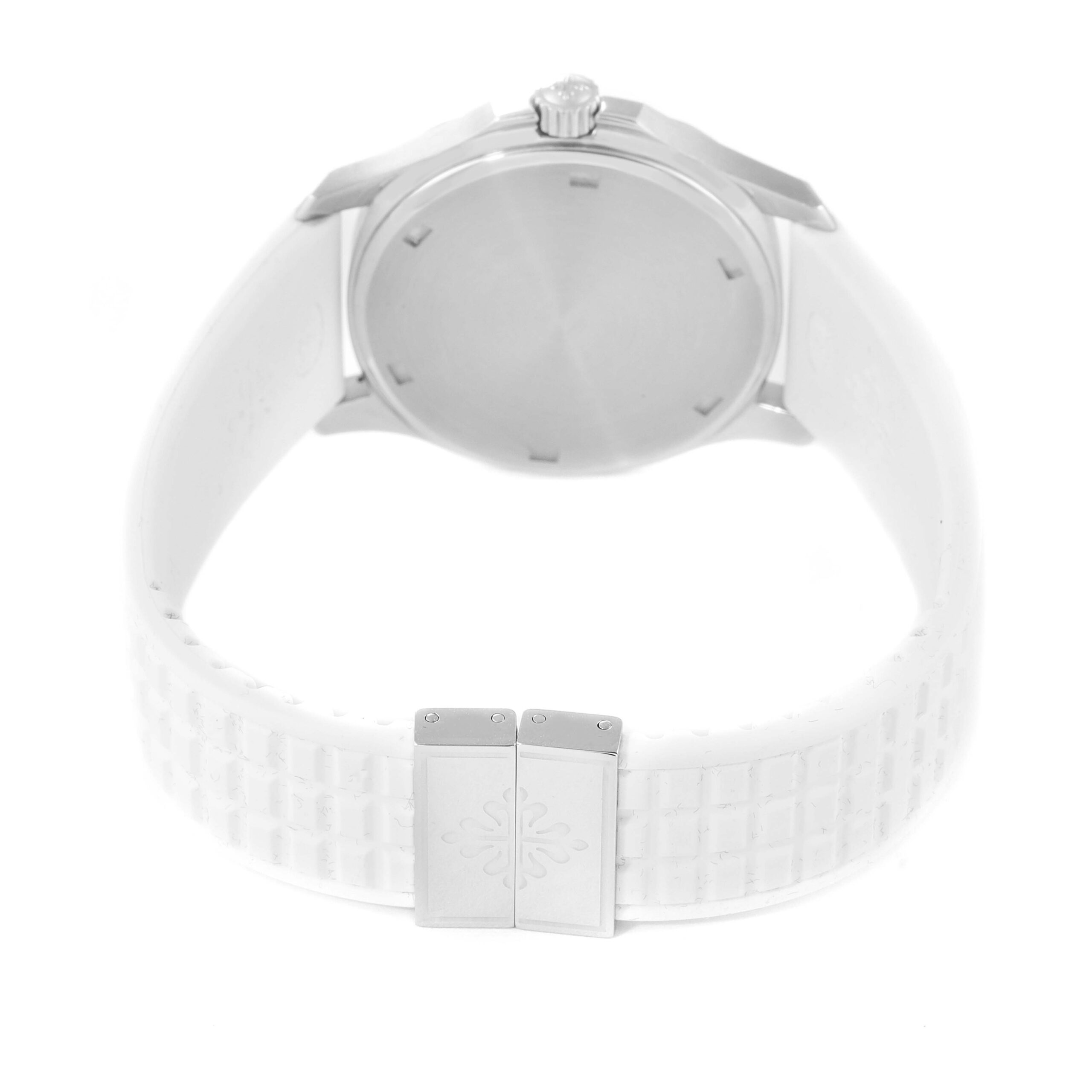 Patek Philippe Aquanaut Steel White Dial Diamond Ladies Watch 5067