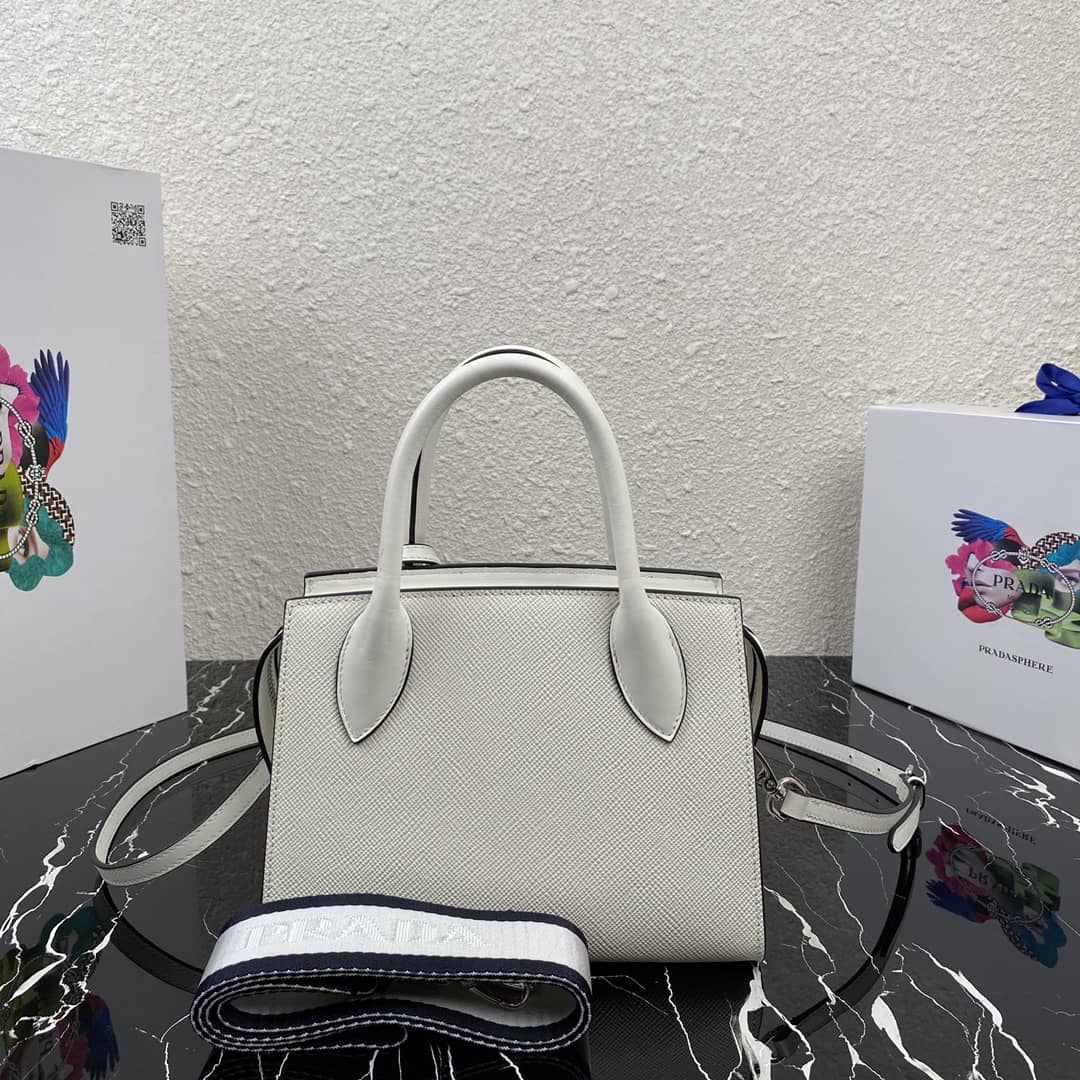Prada Saffiano Leather Monochrome Replica Bag