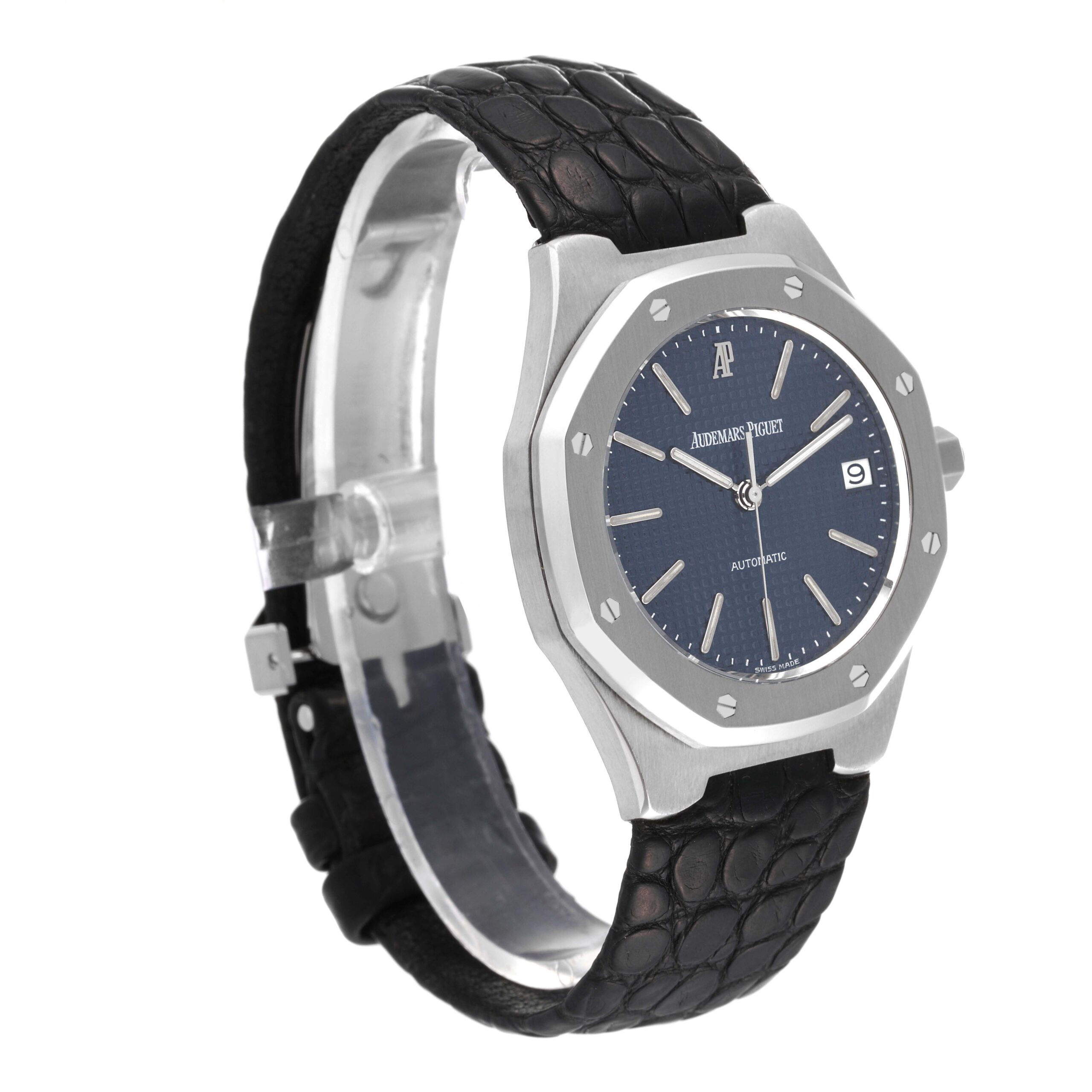 Audemars Piguet Royal Oak Blue Dial Steel Mens Watch 14800ST