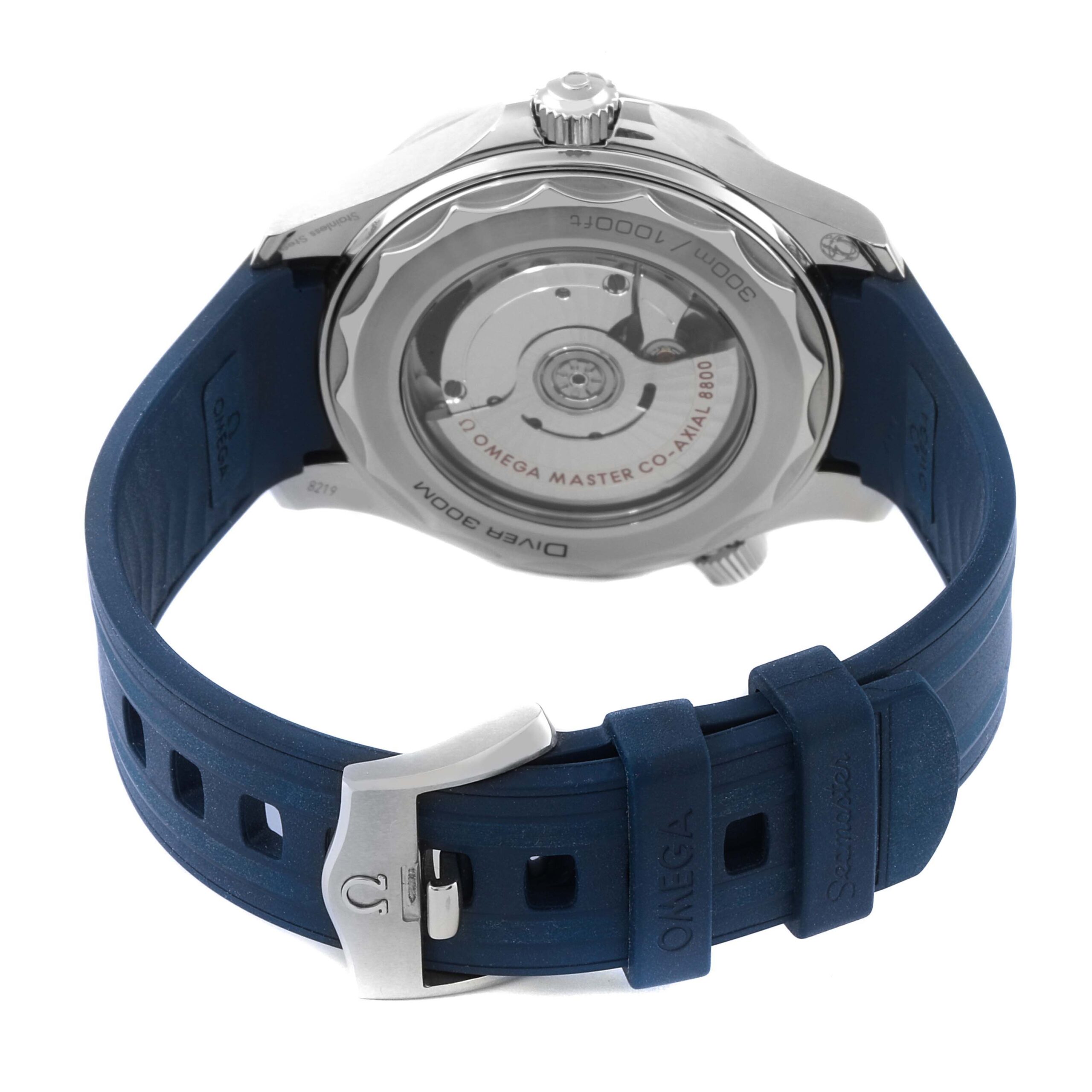 Omega Seamaster Diver Master Chronometer Steel Mens Watch 210.32.42.20.06.001 Box Card