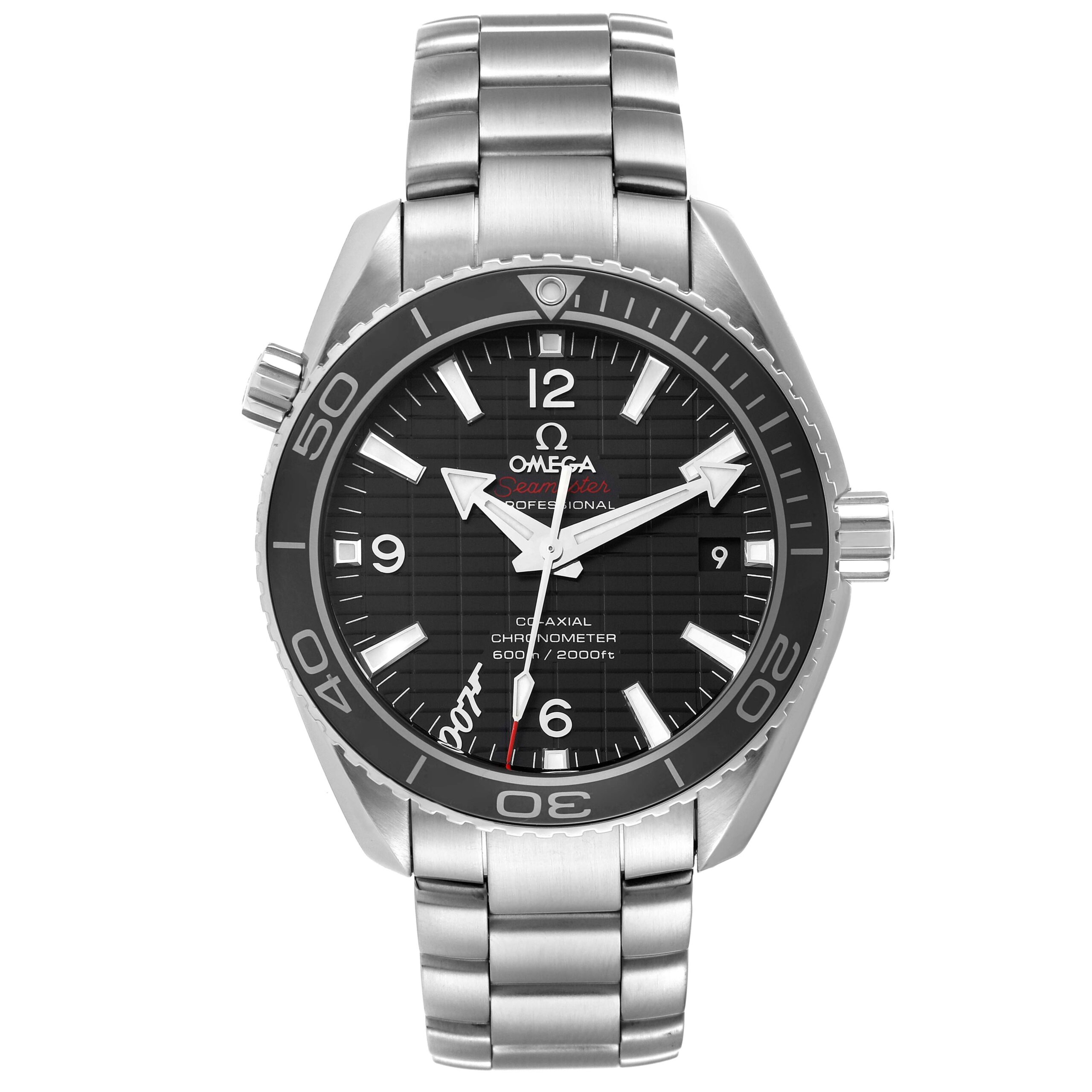 Omega Seamaster Planet Ocean Skyfall 007 LE Mens Watch 232.30.42.21.01.004 Box Card