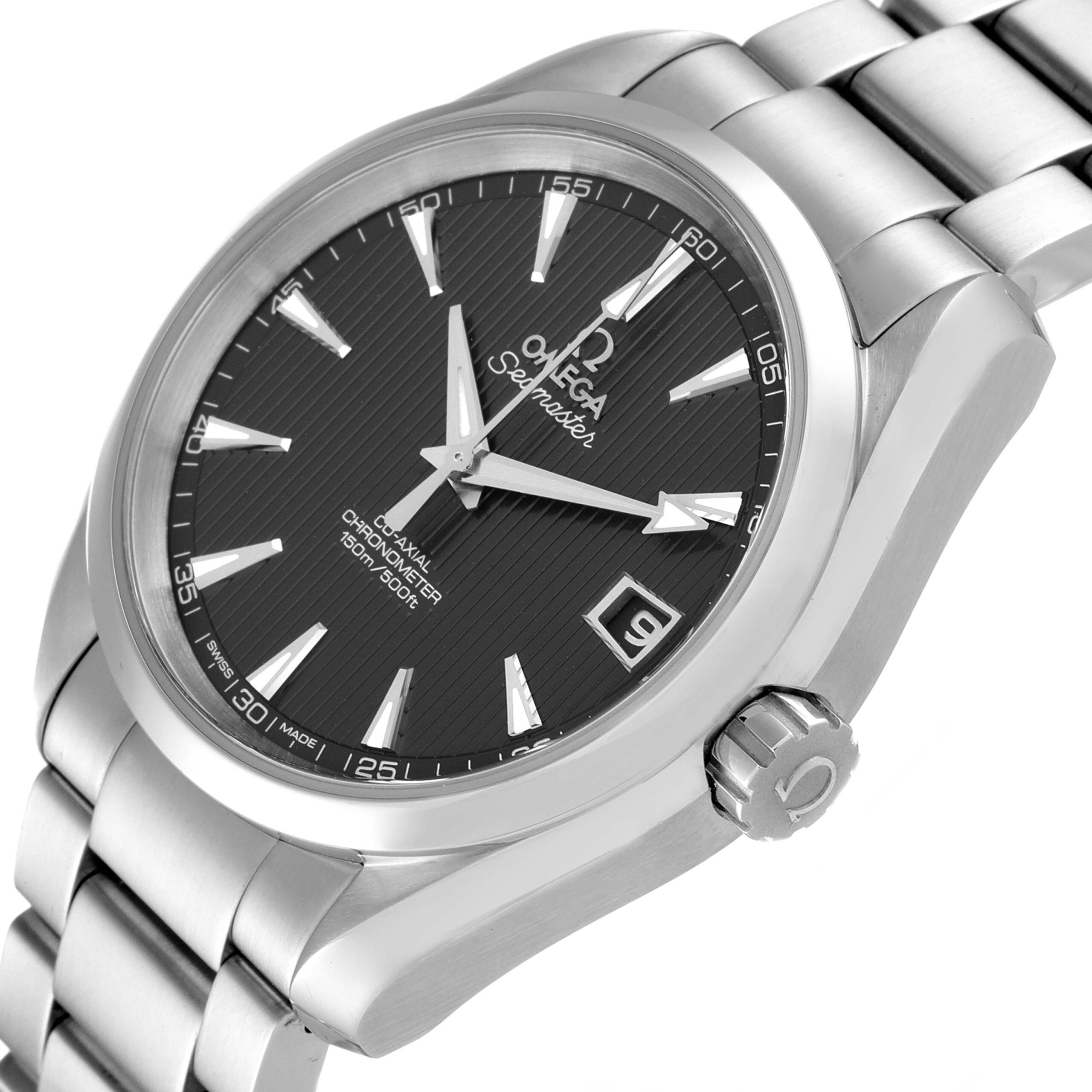 Omega Seamaster Aqua Terra Grey Dial Steel Mens Watch 231.10.39.21.06.001 Unworn