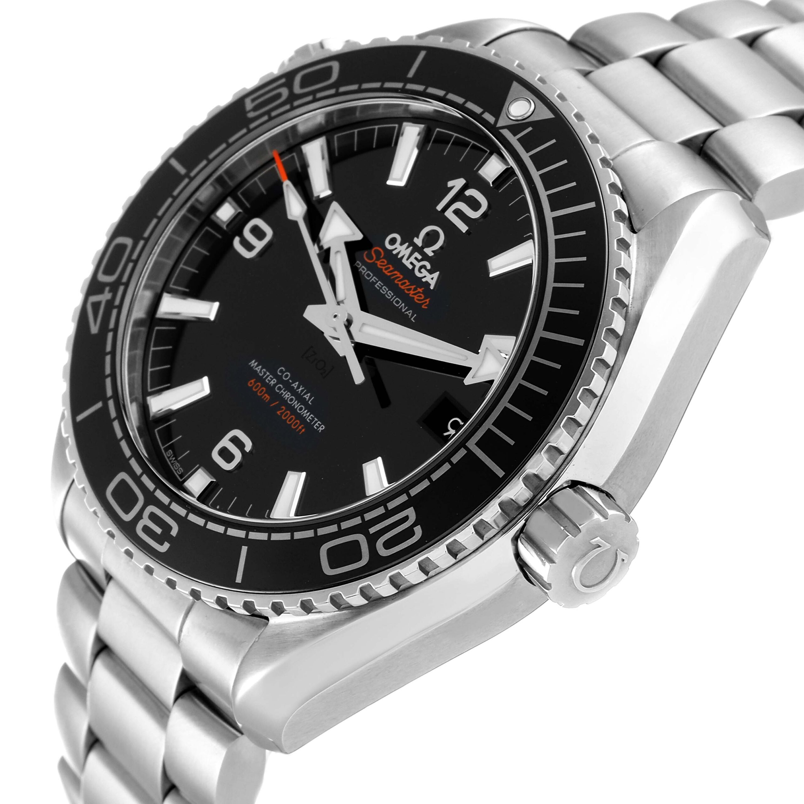 Omega Seamaster Planet Ocean Steel Mens Watch 215.30.44.21.01.001 Unworn