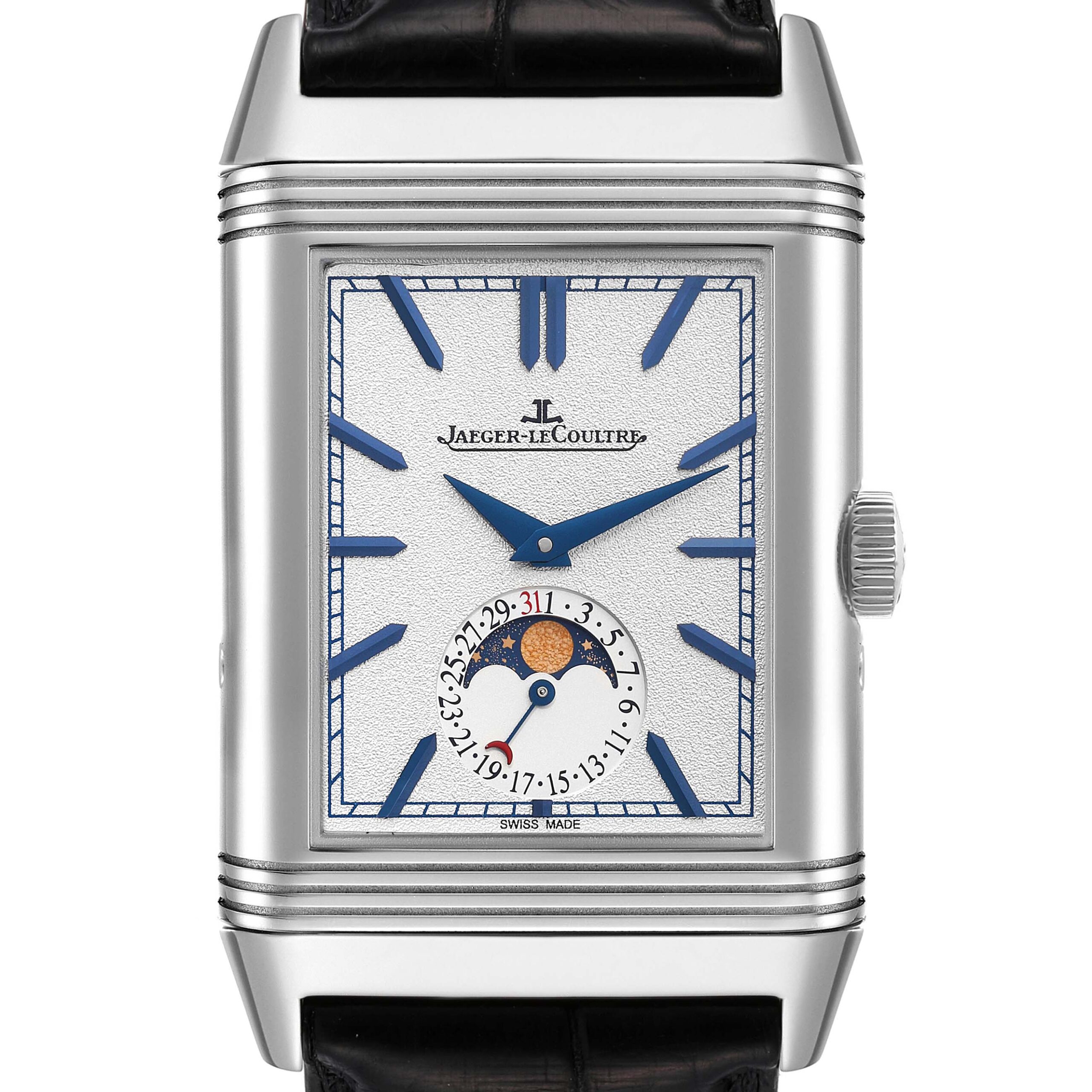 Jaeger LeCoultre Reverso Tribute Duoface Mens Watch 216.8.D3 Q3958420