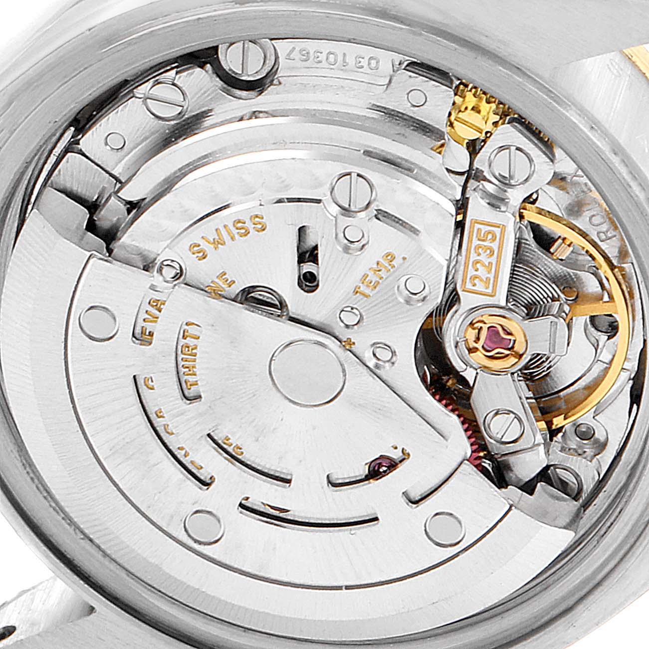 Rolex Datejust Steel Yellow Gold Champagne Dial Ladies Watch 79163