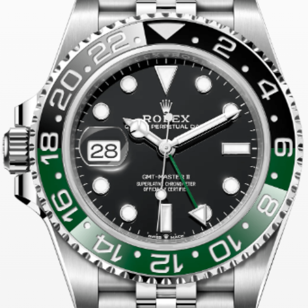 Rolex GMT Master II Fat Lady Vintage Steel Mens Watch 16720