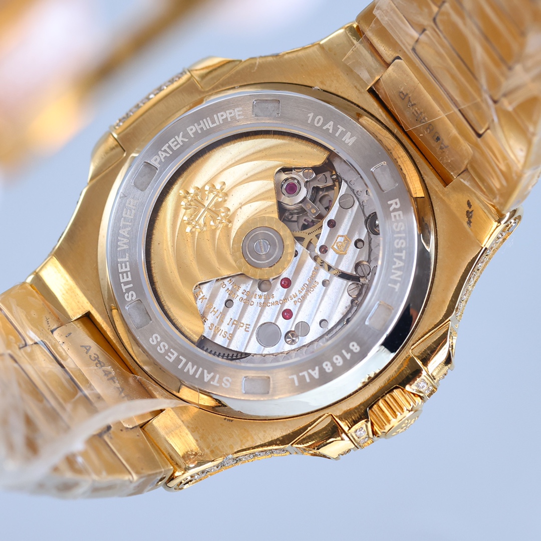 Patek Philippe Gypsophila full diamond Nautilus series 5719/1G-001
