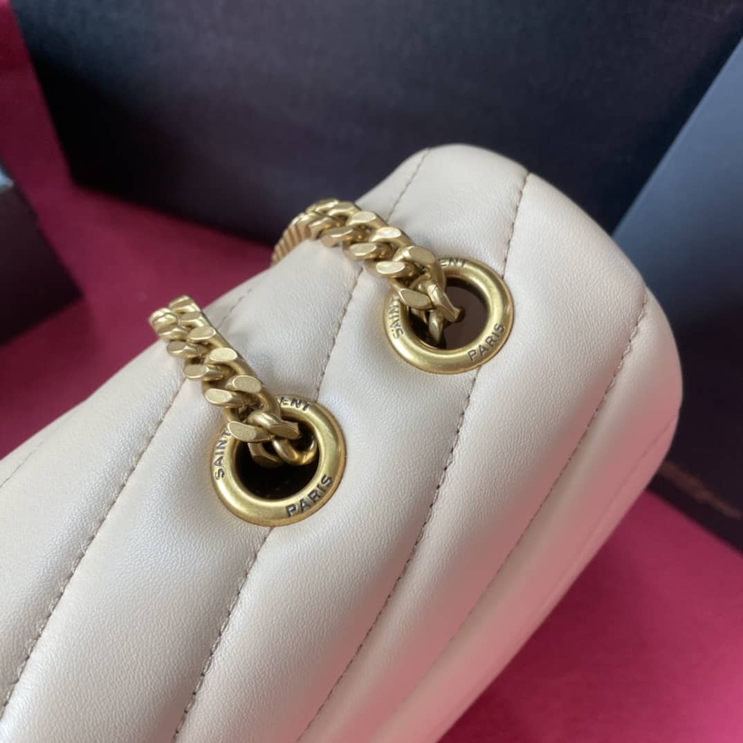 YSL Loulou Medium Quilted “Y” Leather Replica Bag