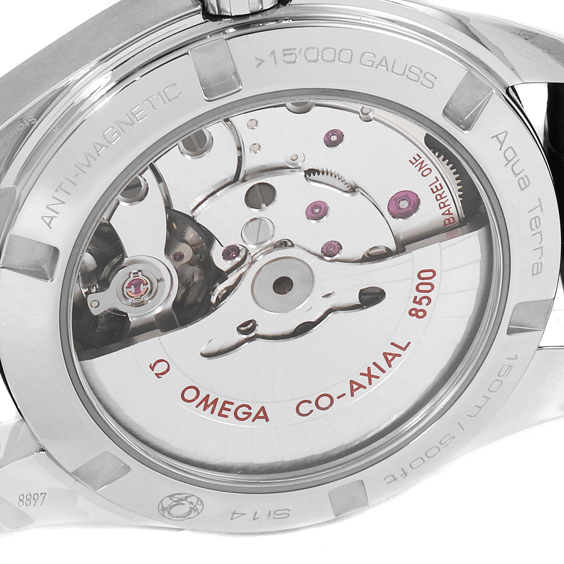 Omega Seamaster Aqua Terra Blue Dial Watch 231.13.39.21.03.001 Box Card