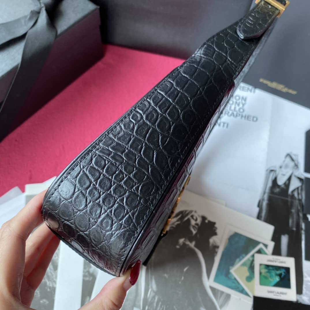 YSL Dupes Bags Le 5  7 Smooth Leather Replica Hobo Bag