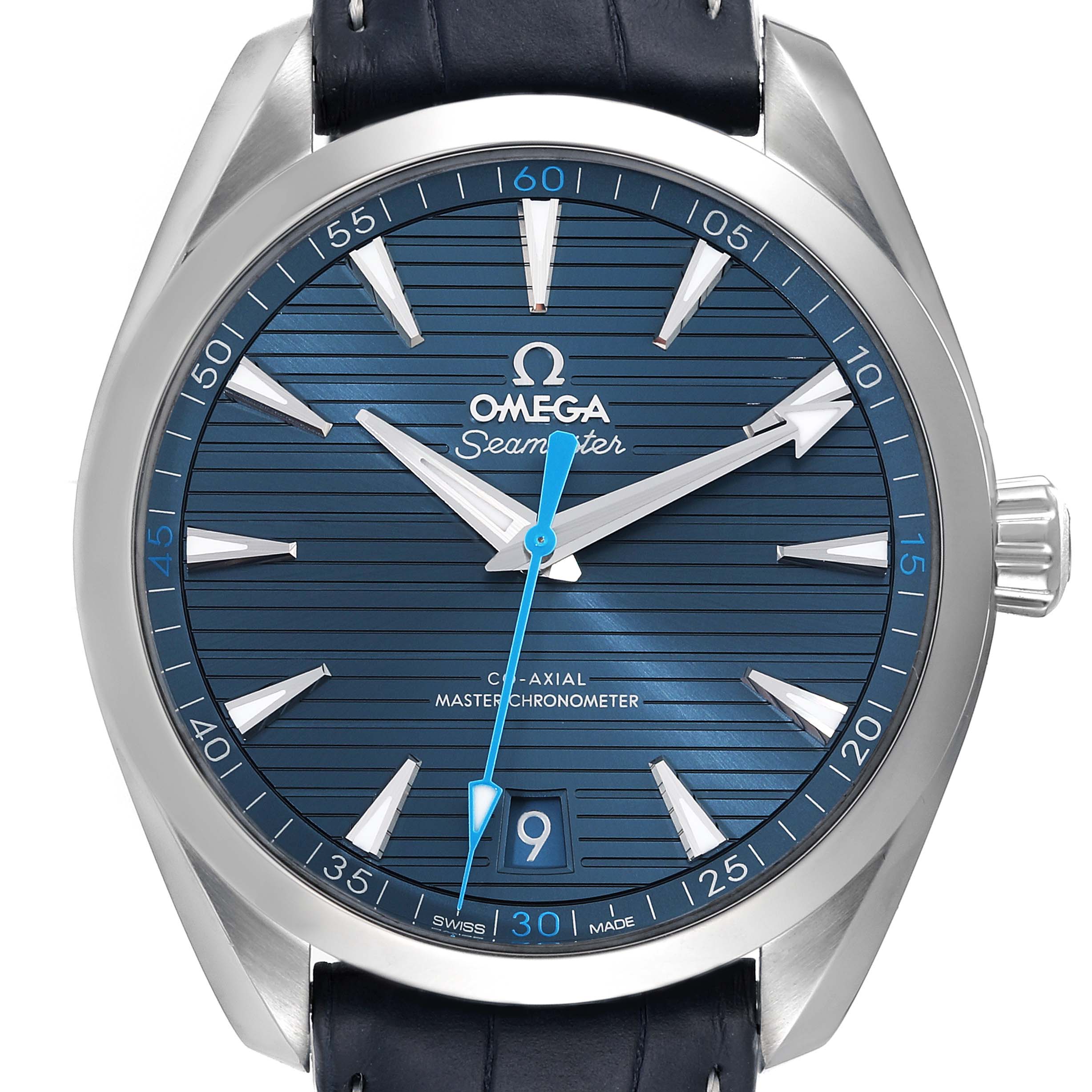 Omega Seamaster Aqua Terra Blue Dial Mens Watch 220.13.41.21.03.002 Unworn
