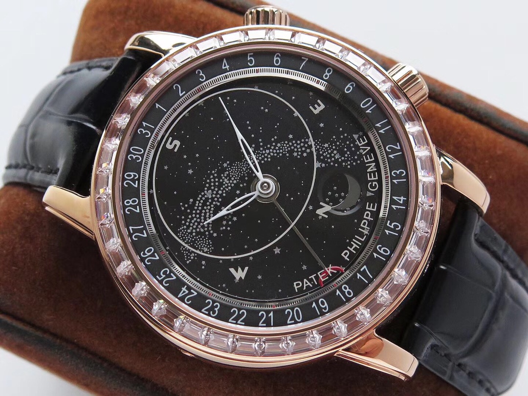 The  Symbol of Nobility  Patek Philippe Sky Moon watch has a built-in sky panorama