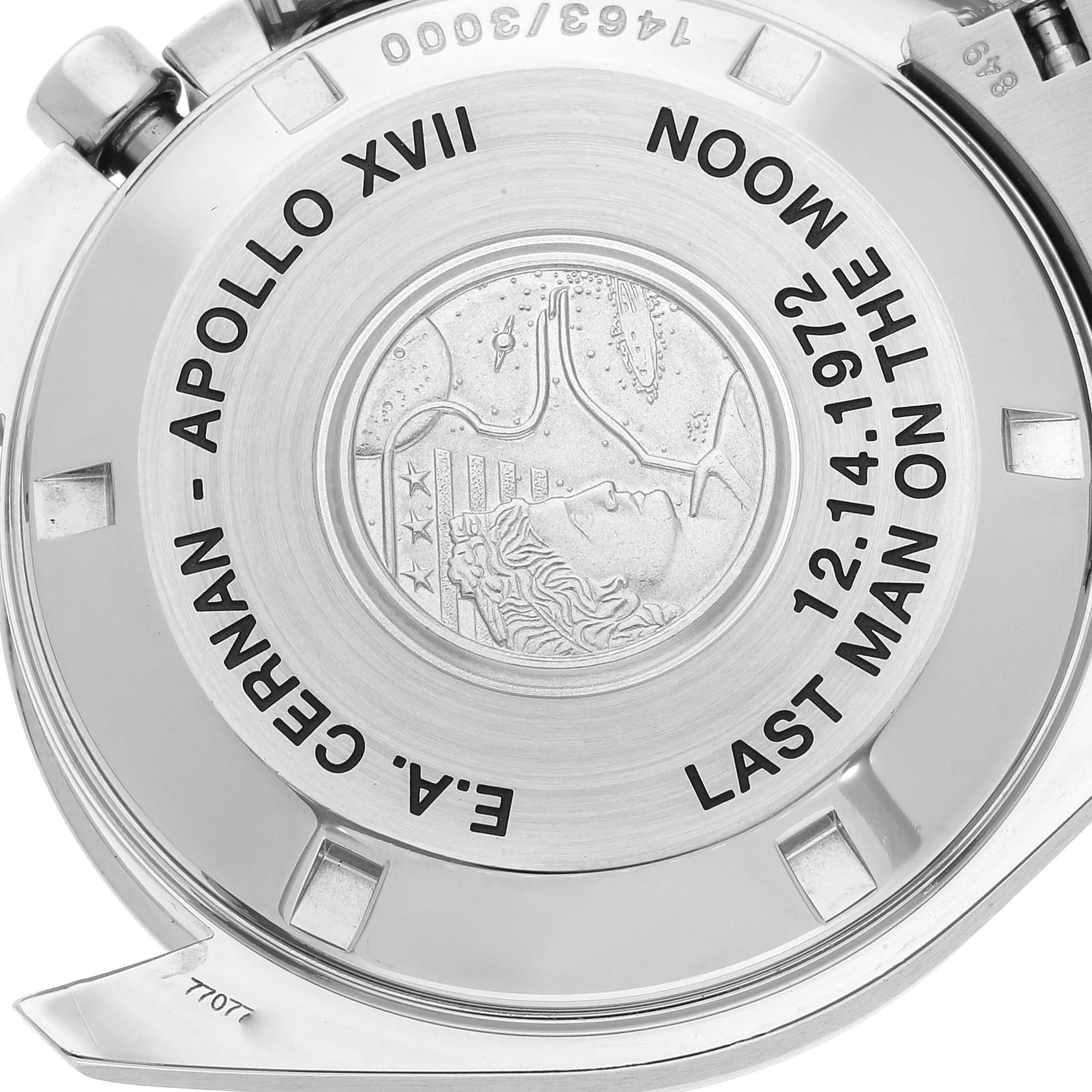 Omega Speedmaster Apollo XVII Limited Edition Mens Watch 3574.51.00 Box Card