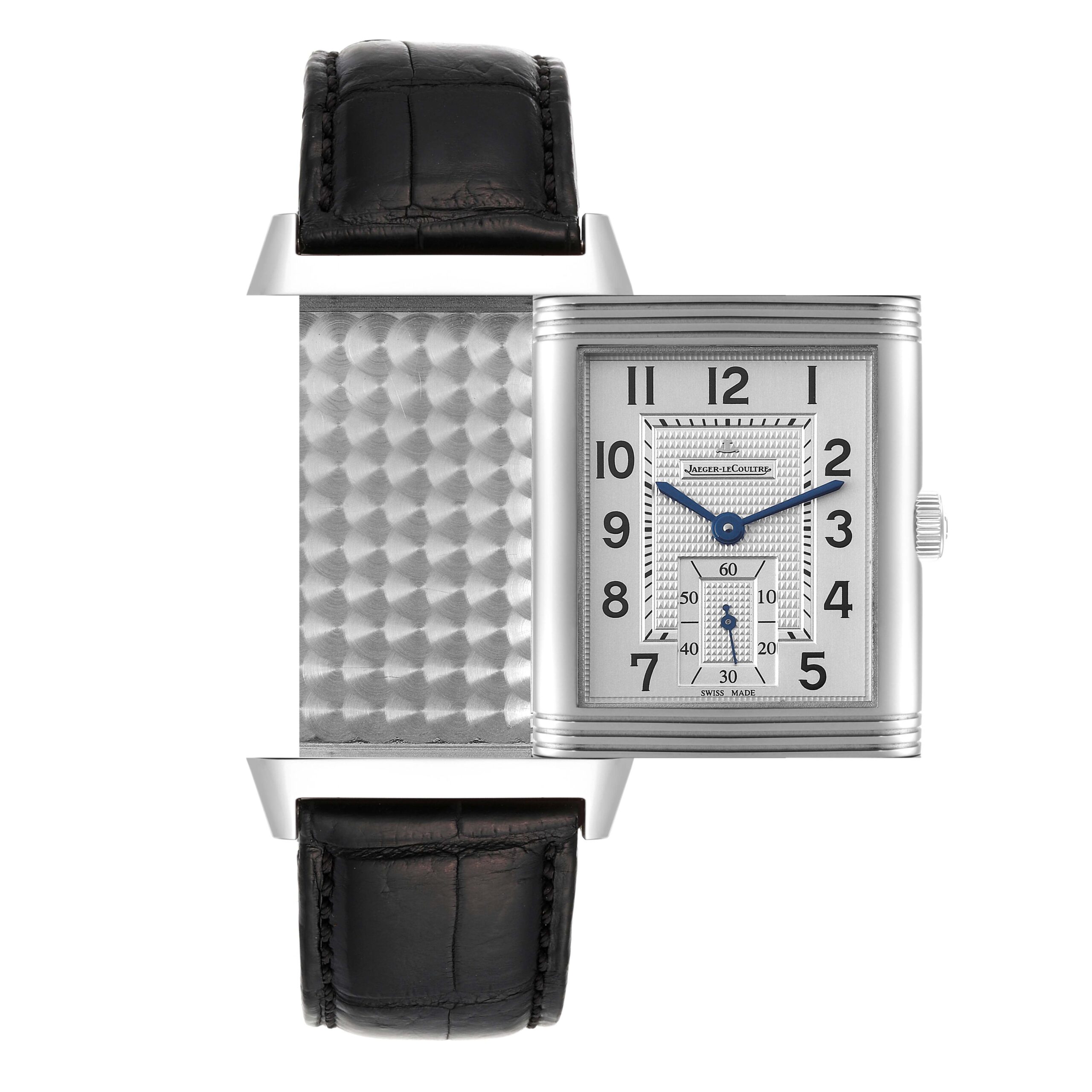 Jaeger LeCoultre Reverso Grande Steel Mens Watch 273.8.04 Q3738420