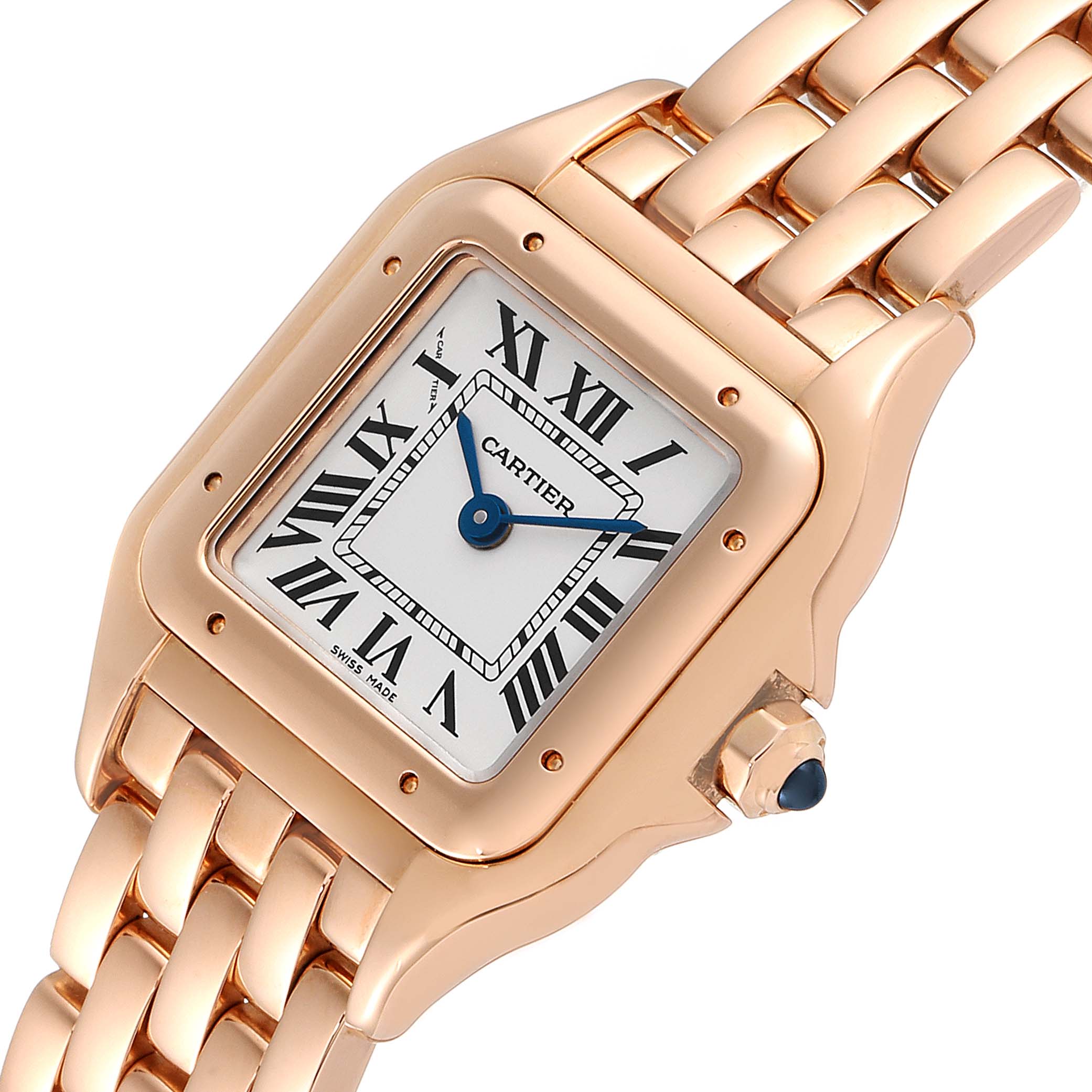 Cartier Panthere 18k Rose Gold Small Ladies Watch WGPN0006 Unworn