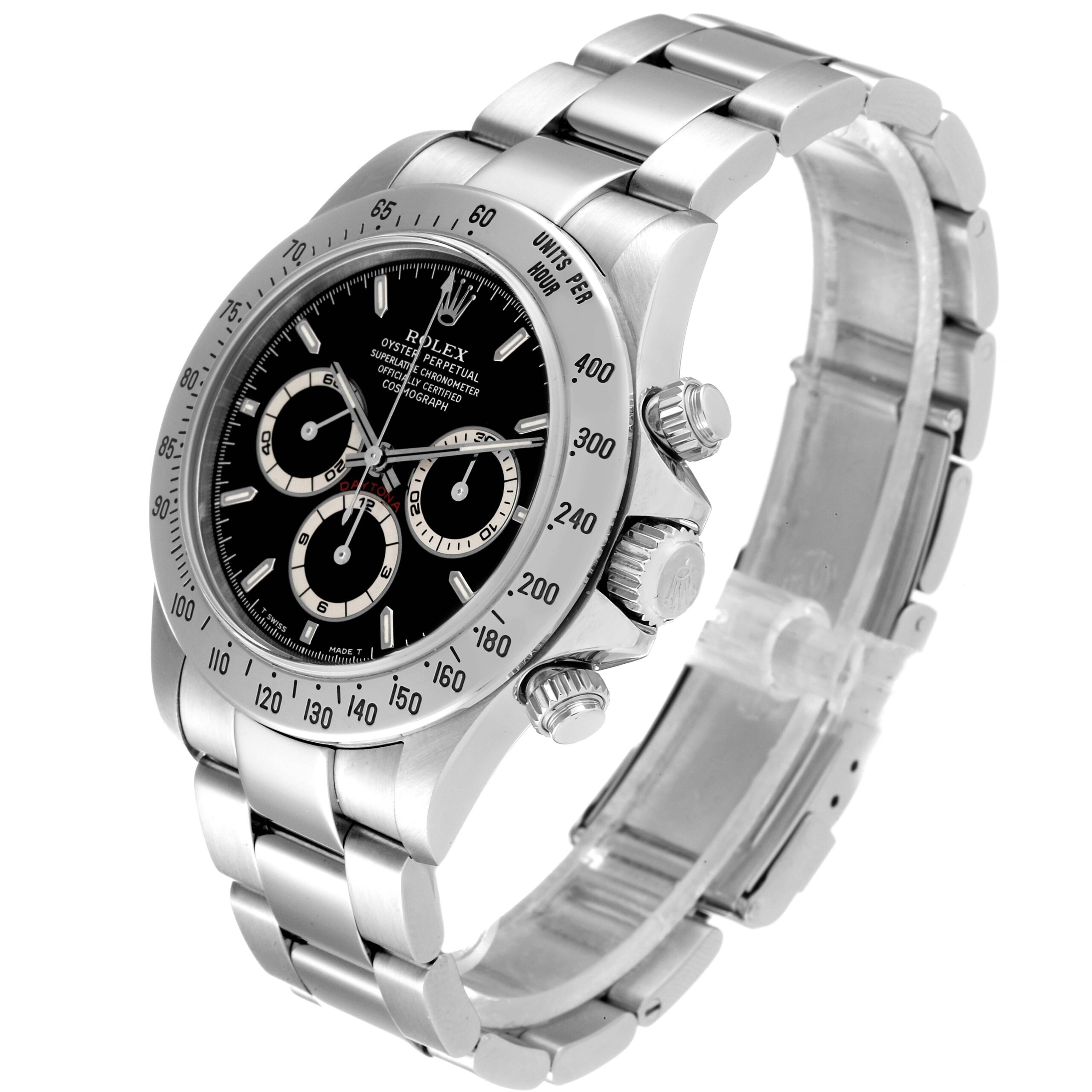 Rolex Cosmograph Daytona Zenith Movement Steel Mens Watch 16520
