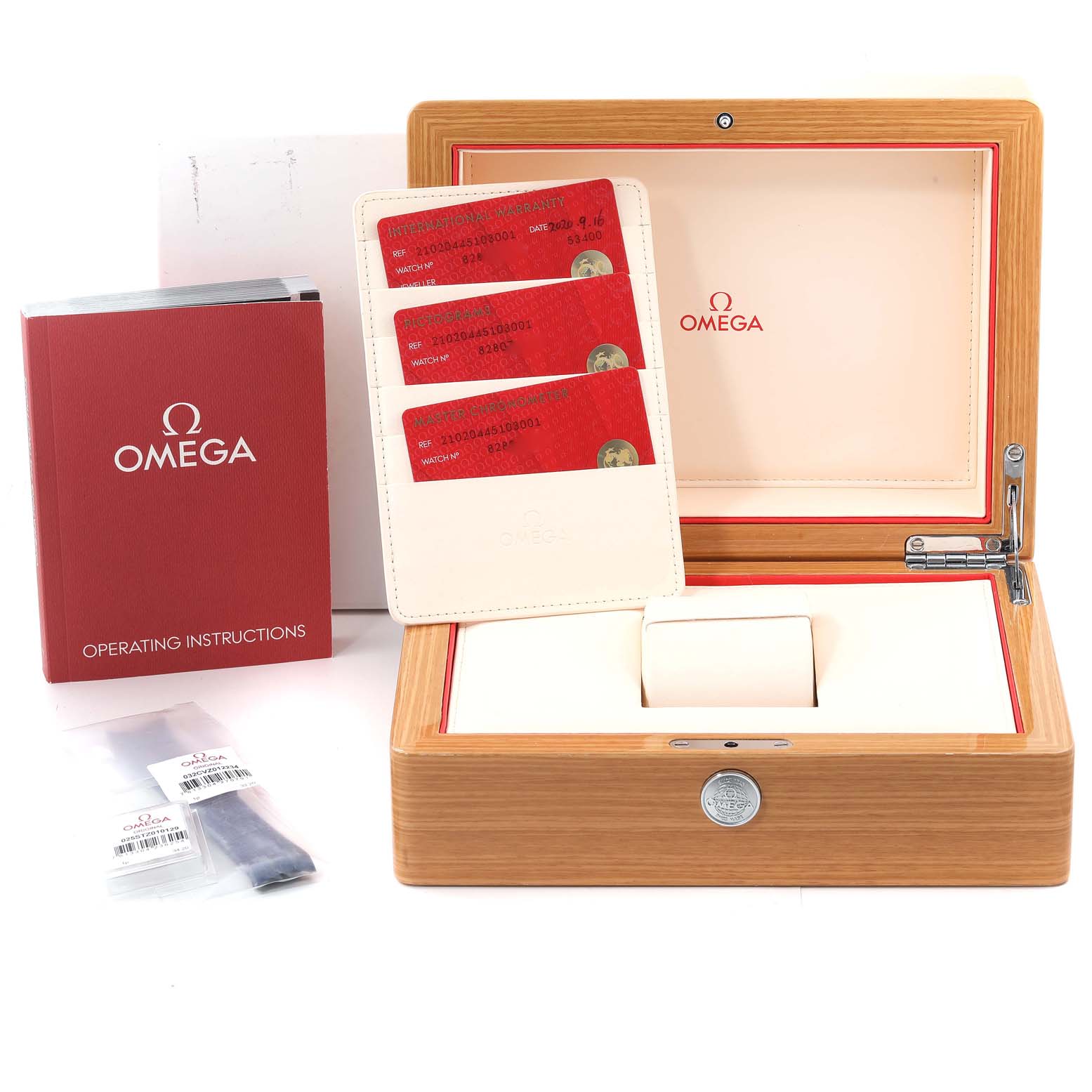 Omega Seamaster Diver Master Chronometer Watch 210.20.44.51.03.001 Box Card