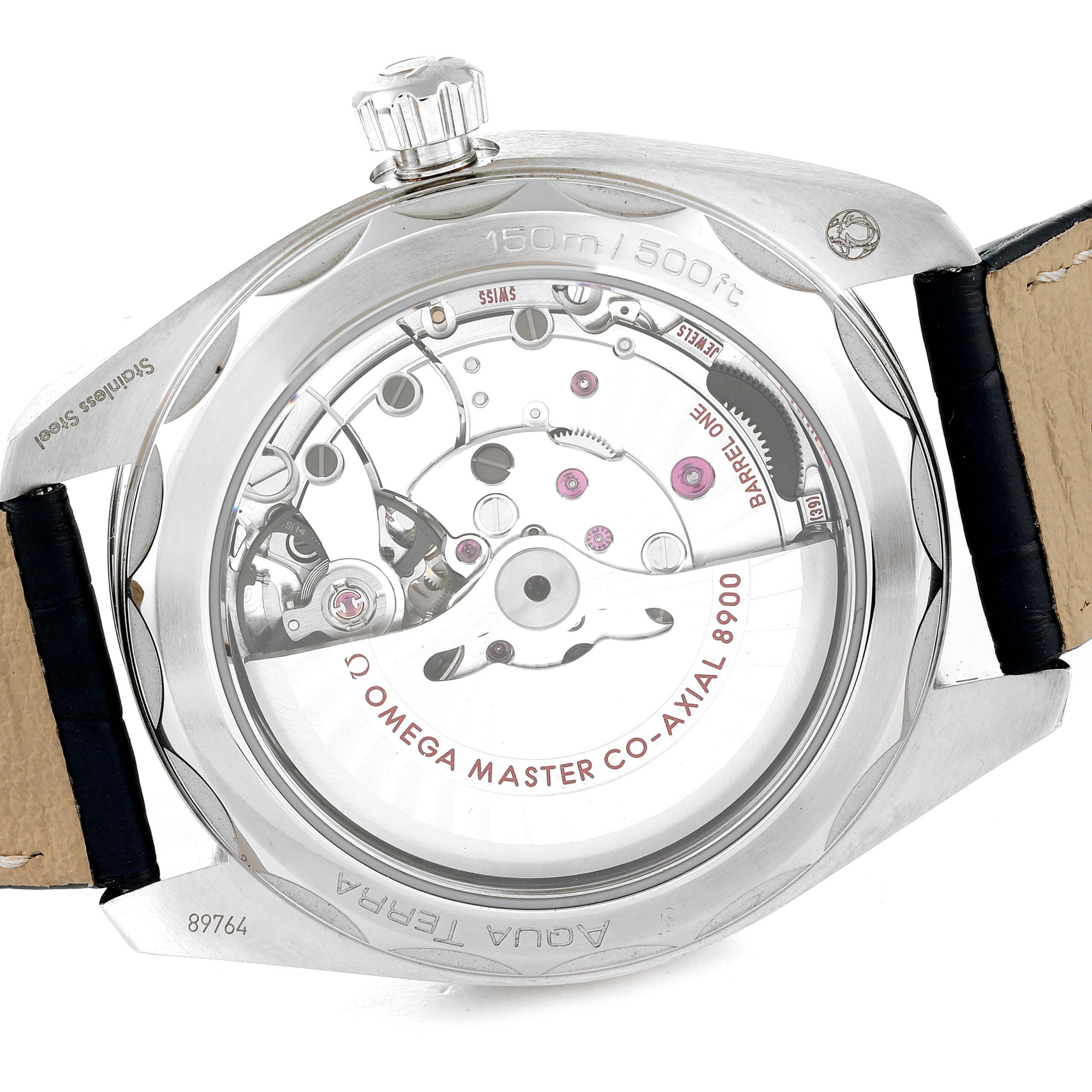 Omega Seamaster Aqua Terra Blue Dial Mens Watch 220.13.41.21.03.002 Unworn