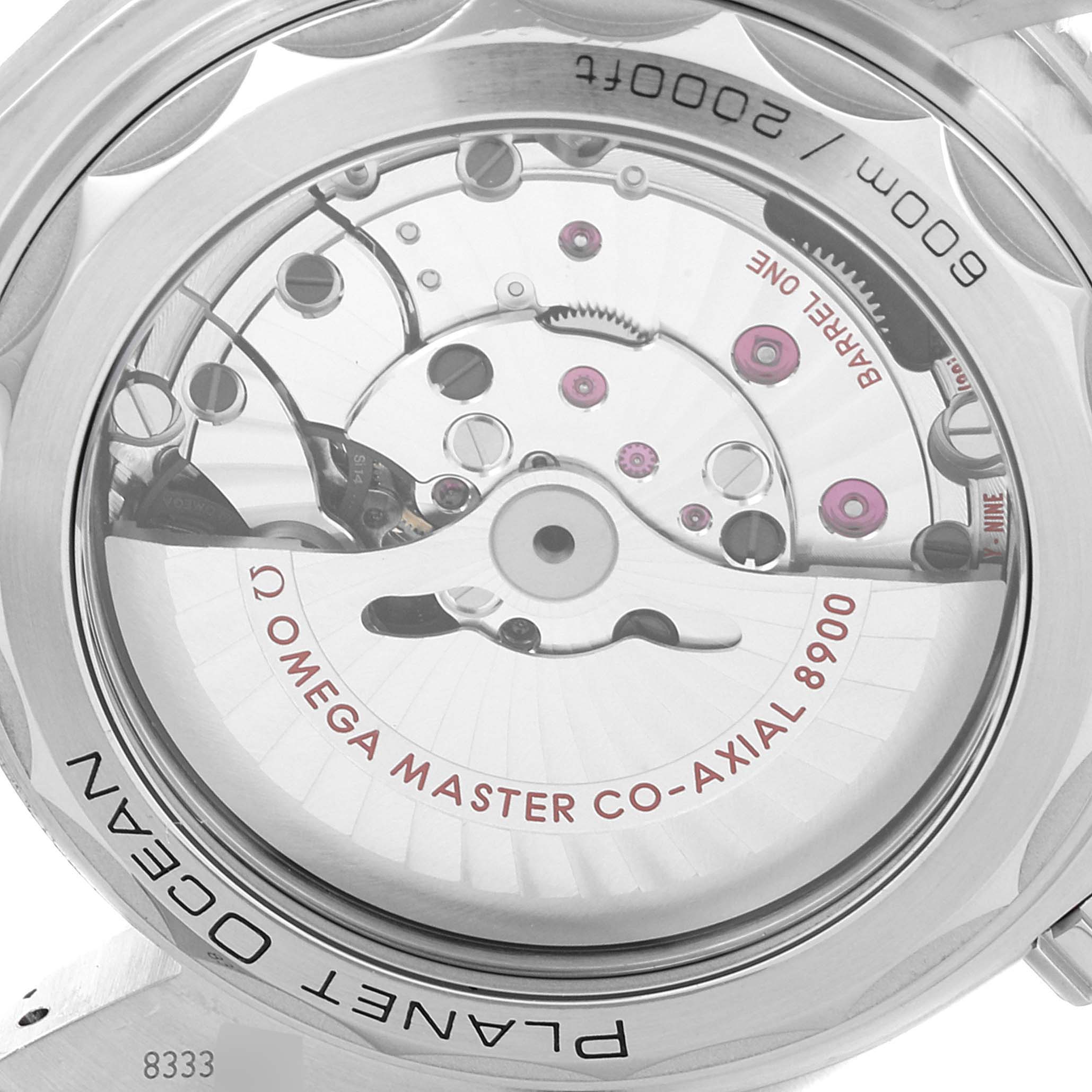 Omega Seamaster Planet Ocean Steel Mens Watch 215.30.44.21.03.001 Box Card