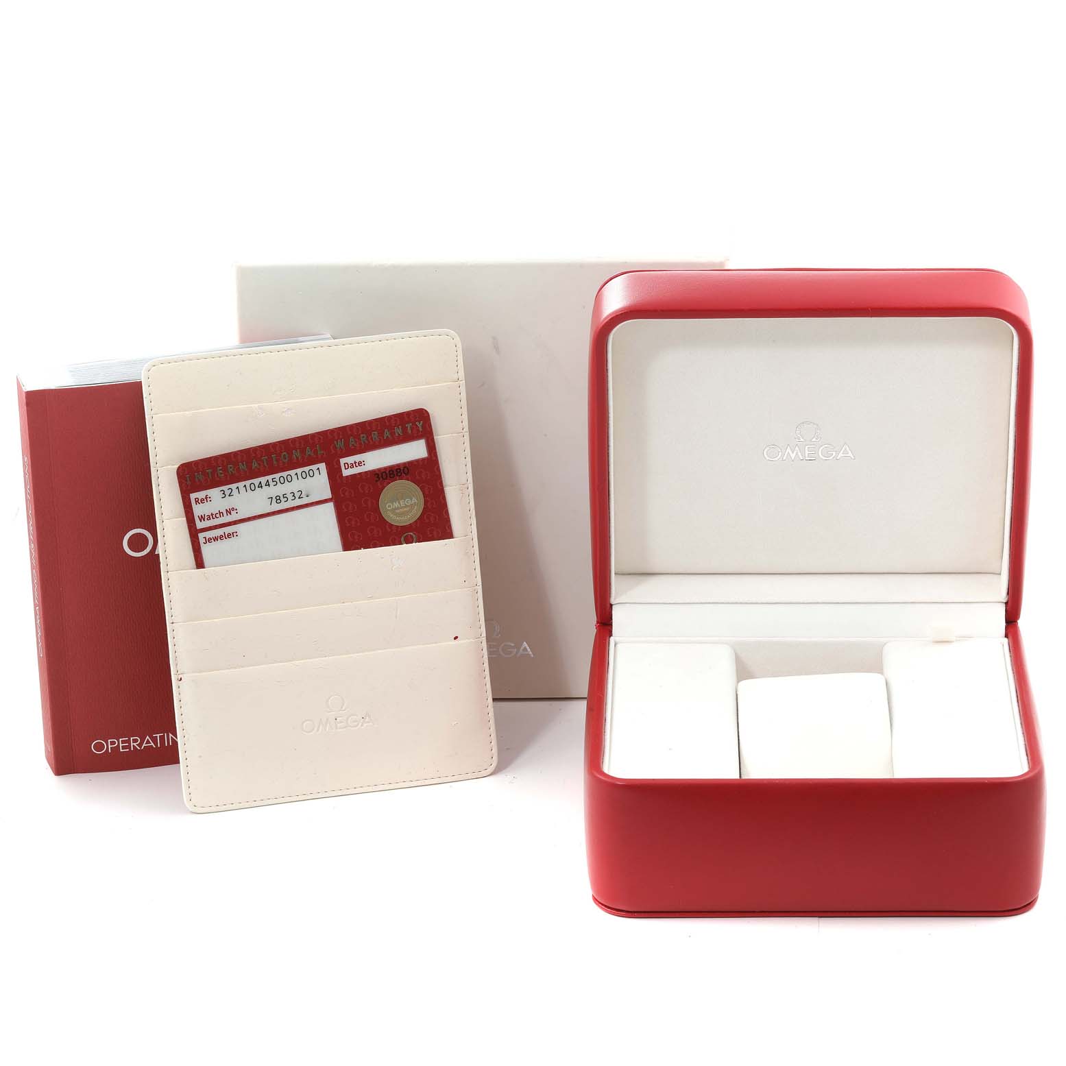 Omega Speedmaster Broad Arrow Black Dial Mens Watch 321.10.44.50.01.001 Box Card