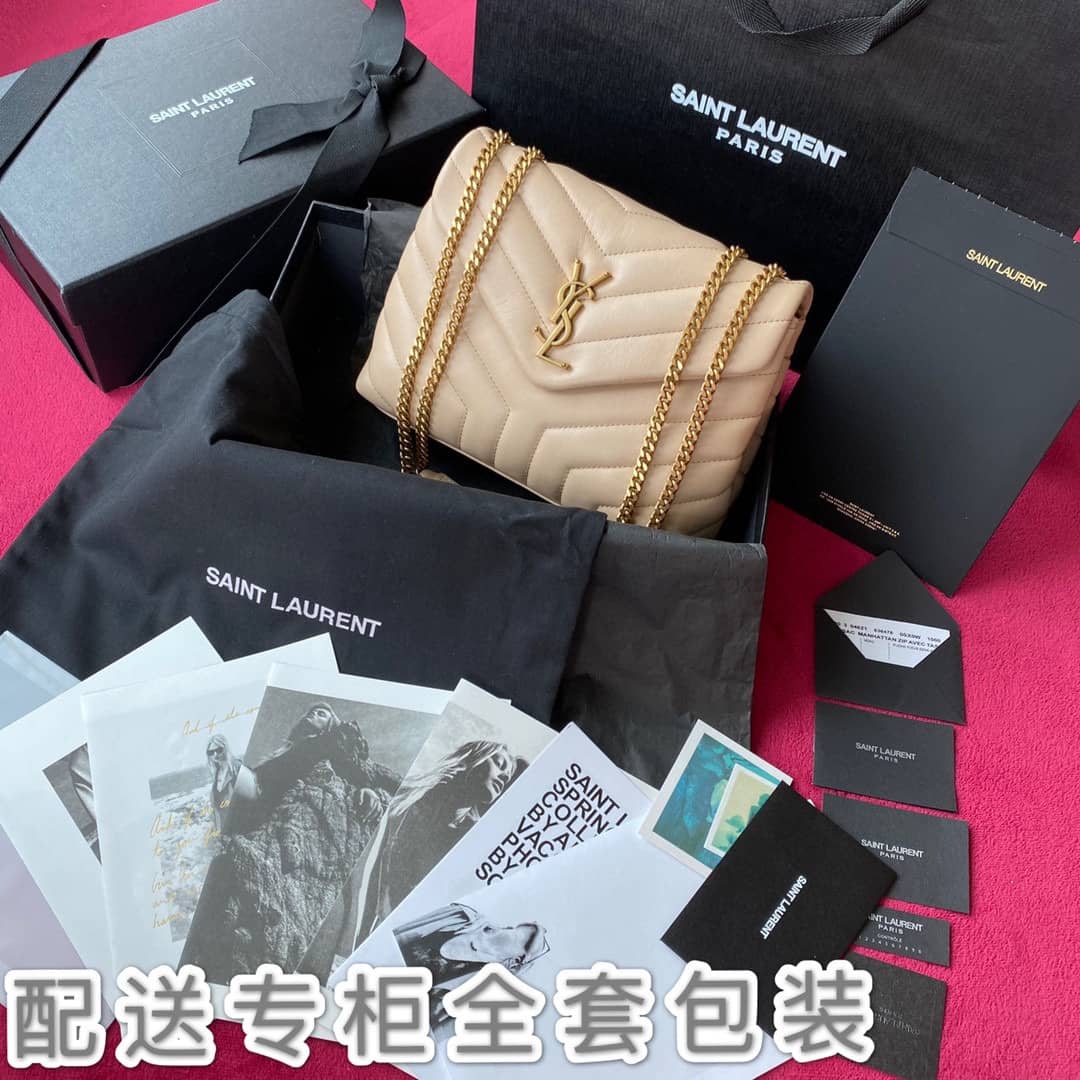 Saint Laurent Bag Dupe Loulou Small Quilted “Y” Leather Replica Bag