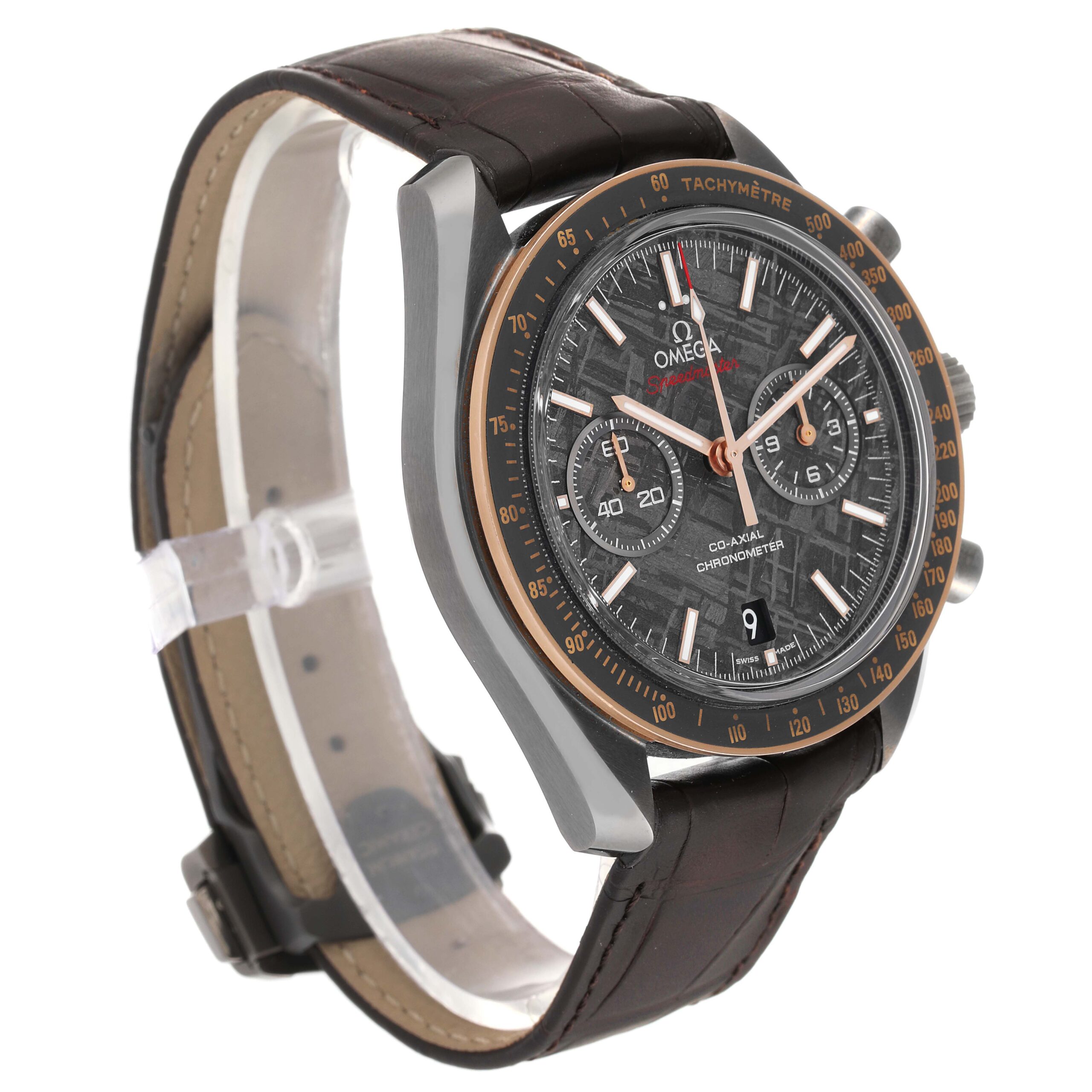 Omega Speedmaster Grey Side of the Moon Watch 311.63.44.51.99.001 Box Card