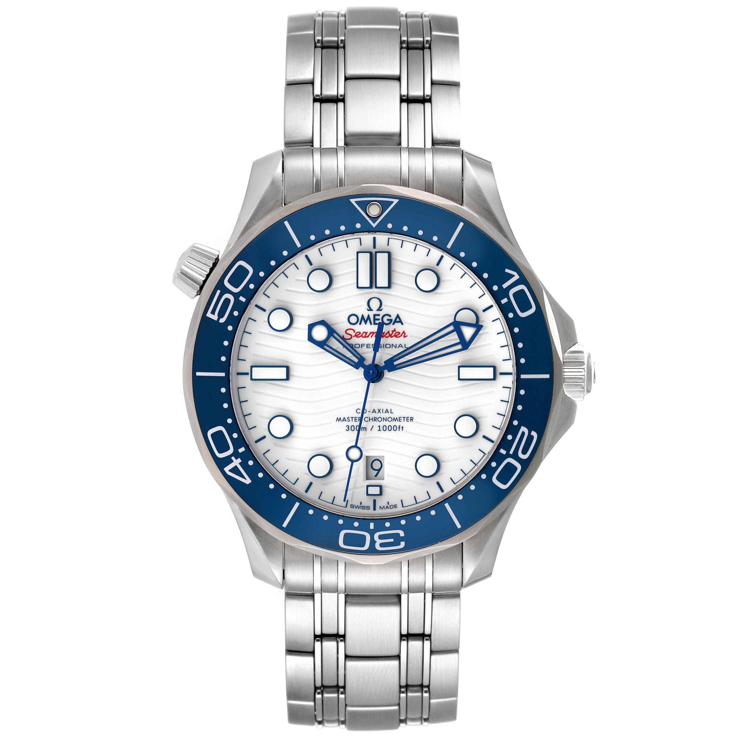 Omega Seamaster Tokyo 2020 LE Steel Mens Watch 522.30.42.20.04.001 Box Card