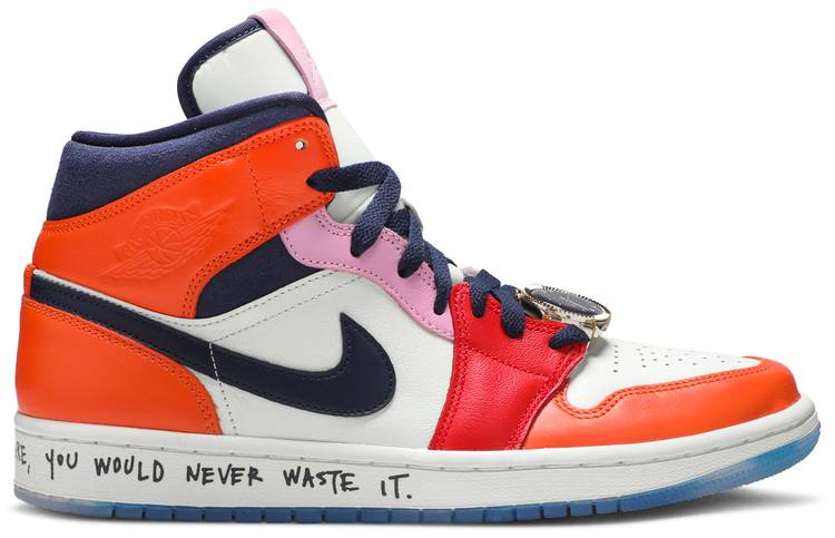 Melody Ehsani x Air Jordan 1 Mid  Fearless  CQ7629-100