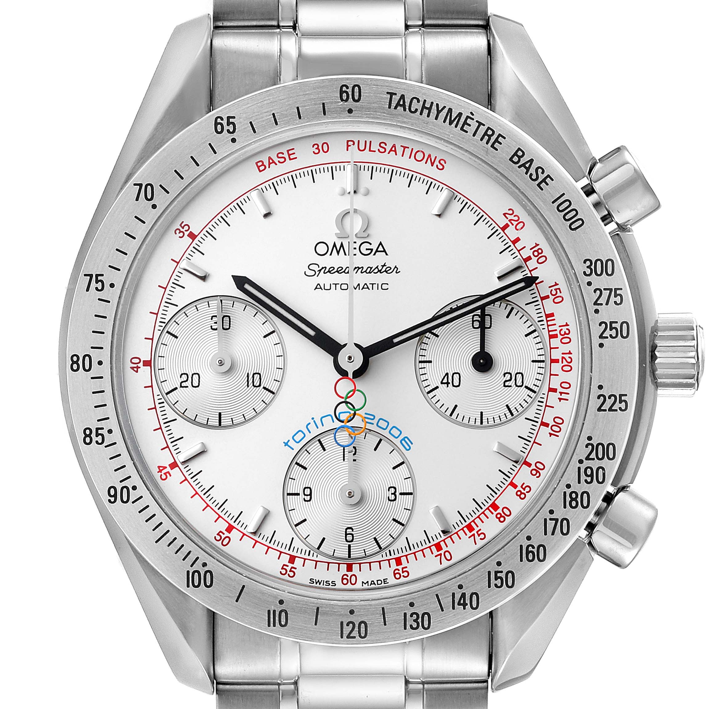 Omega Speedmaster Torino Olympics Limited Edition Mens Watch 3538.30.00 Box Card