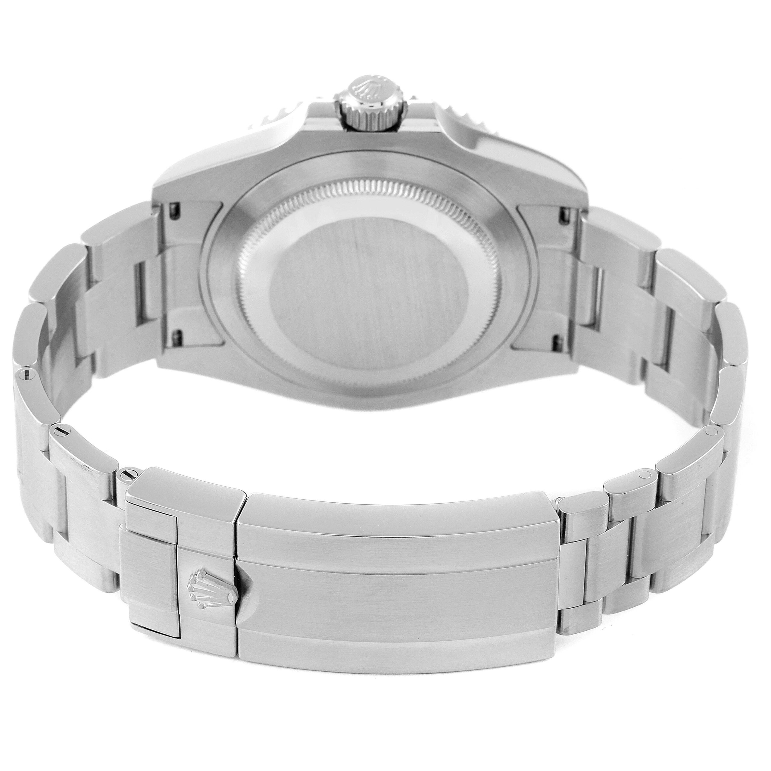 Rolex Submariner Non-Date Ceramic Bezel Steel Mens Watch 124060 Box Card