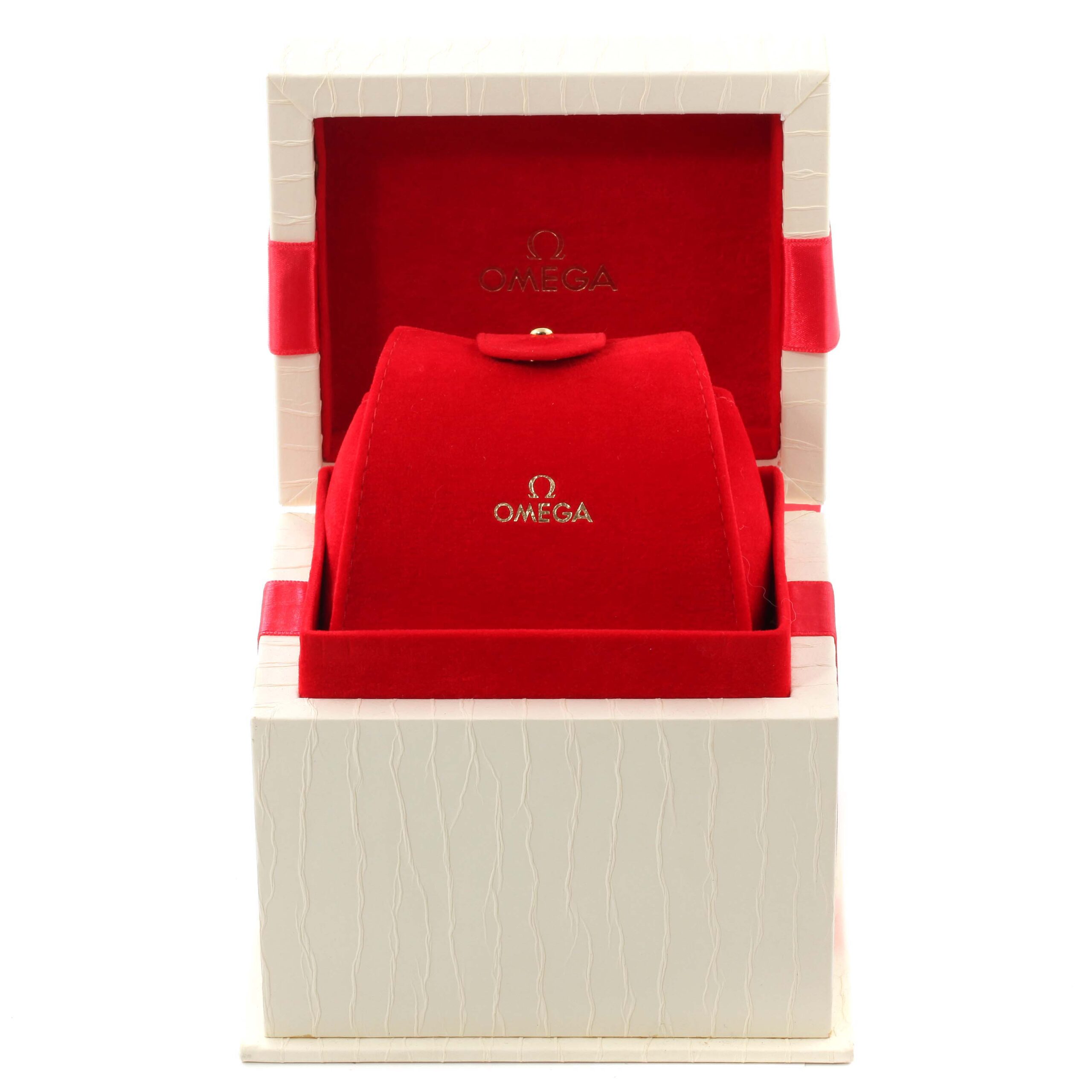 Omega Constellation Iris Steel Multi Stone Ladies Watch 1460.79.00