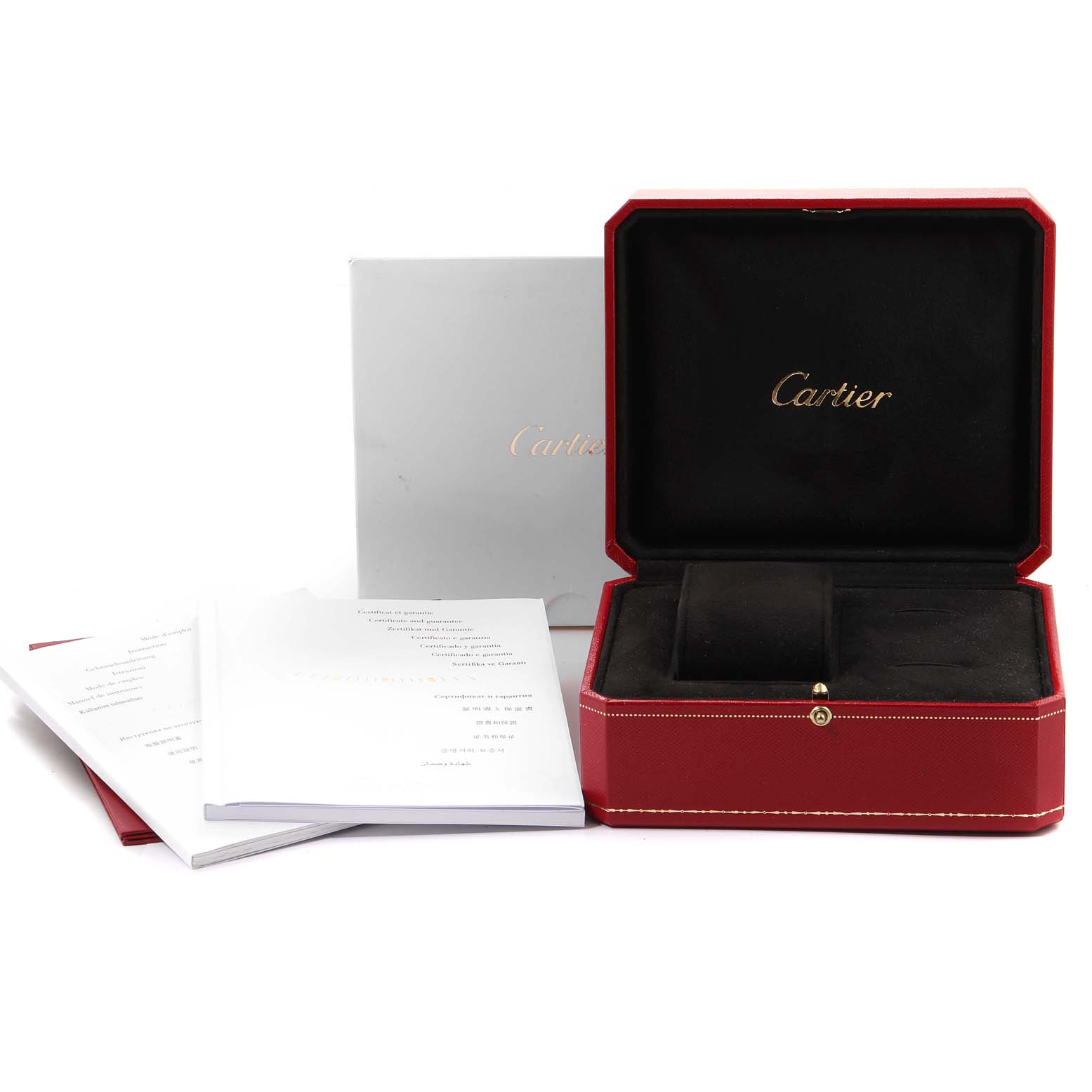Cartier Ballon Blanc Rose Gold Diamond Ladies Watch WGBL0002 Box Card